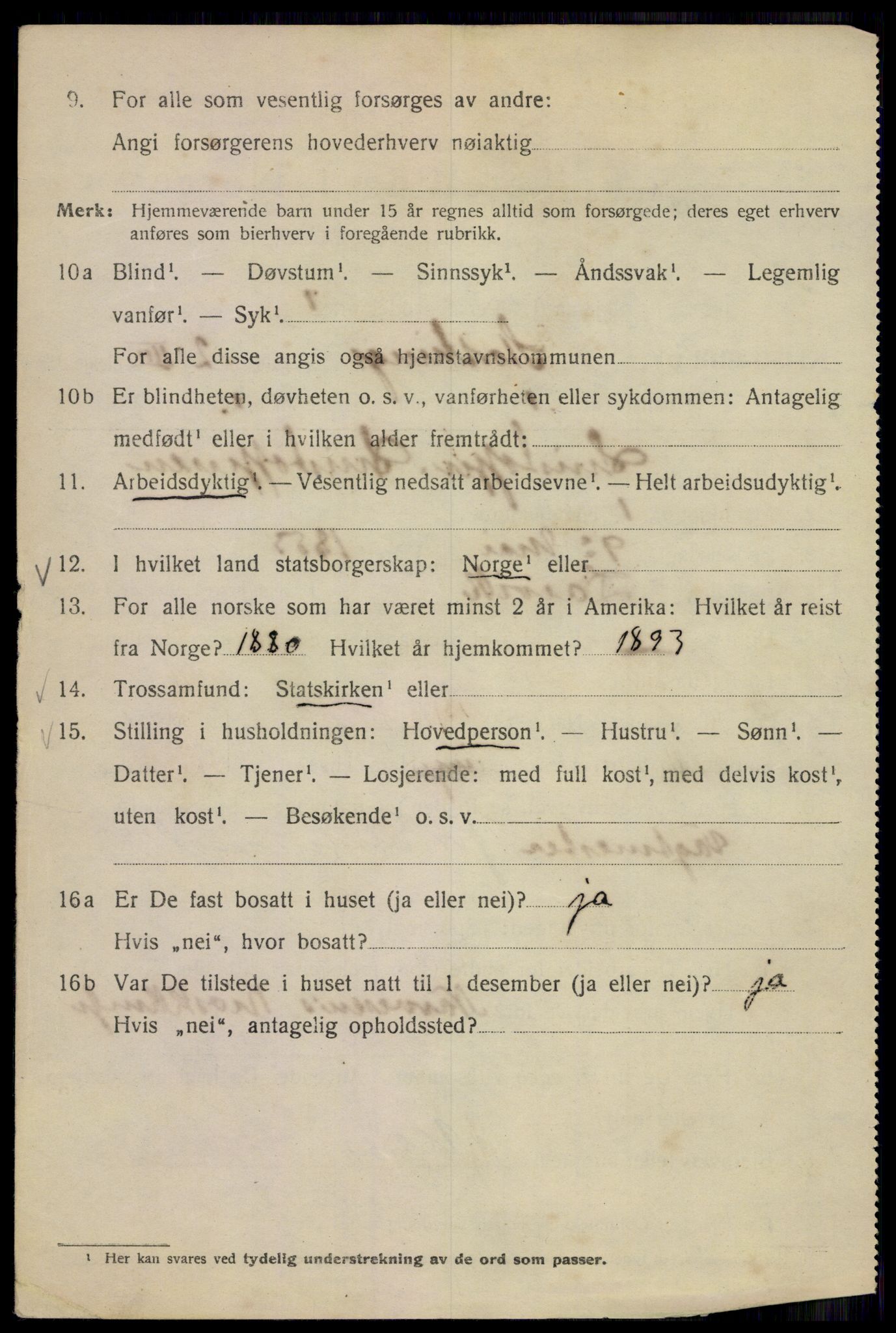 SAO, 1920 census for Kristiania, 1920, p. 550318