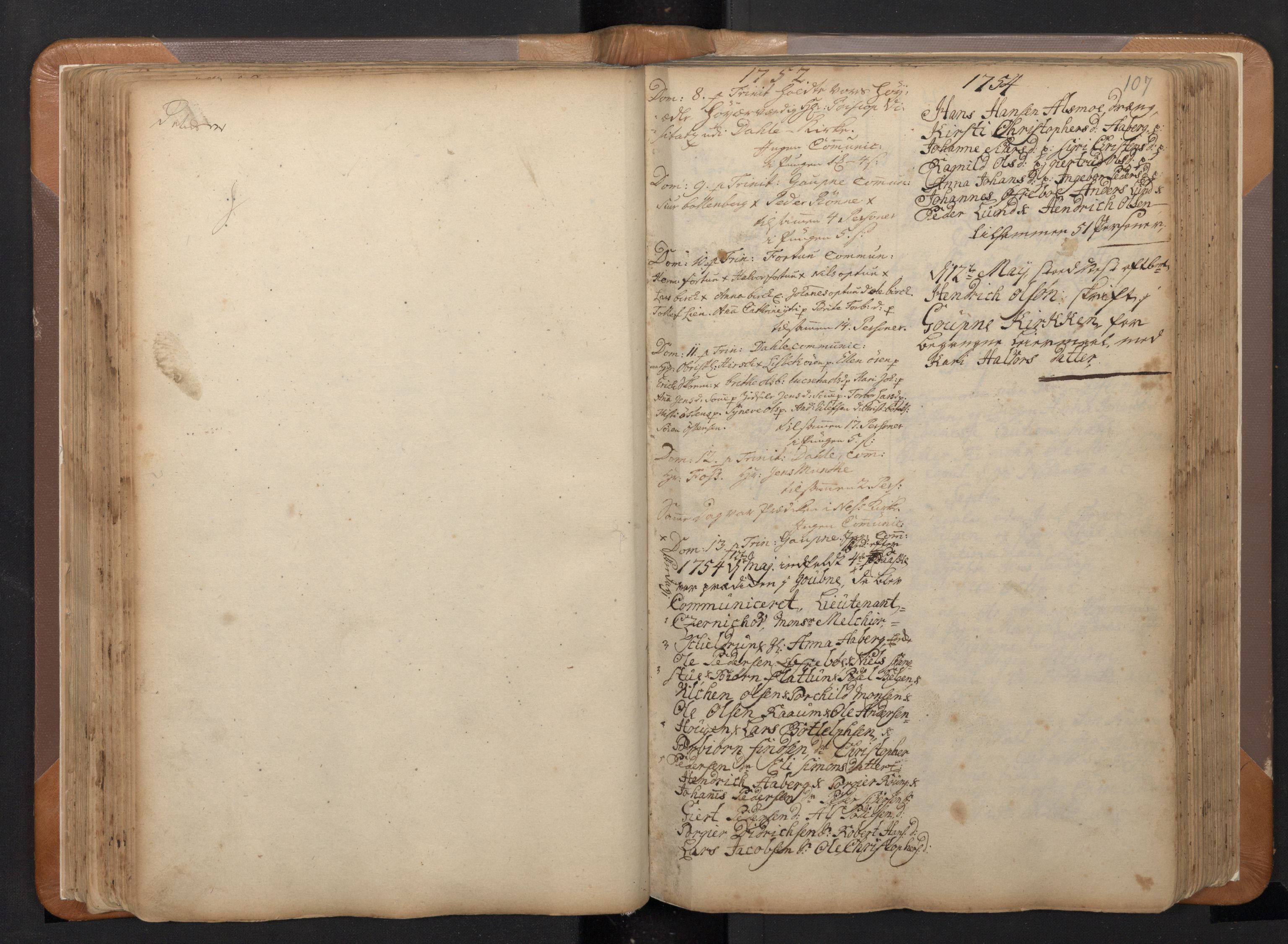 Luster sokneprestembete, SAB/A-81101/H/Haa/Haaa/L0002: Parish register (official) no. A 2, 1751-1796, p. 106b-107a