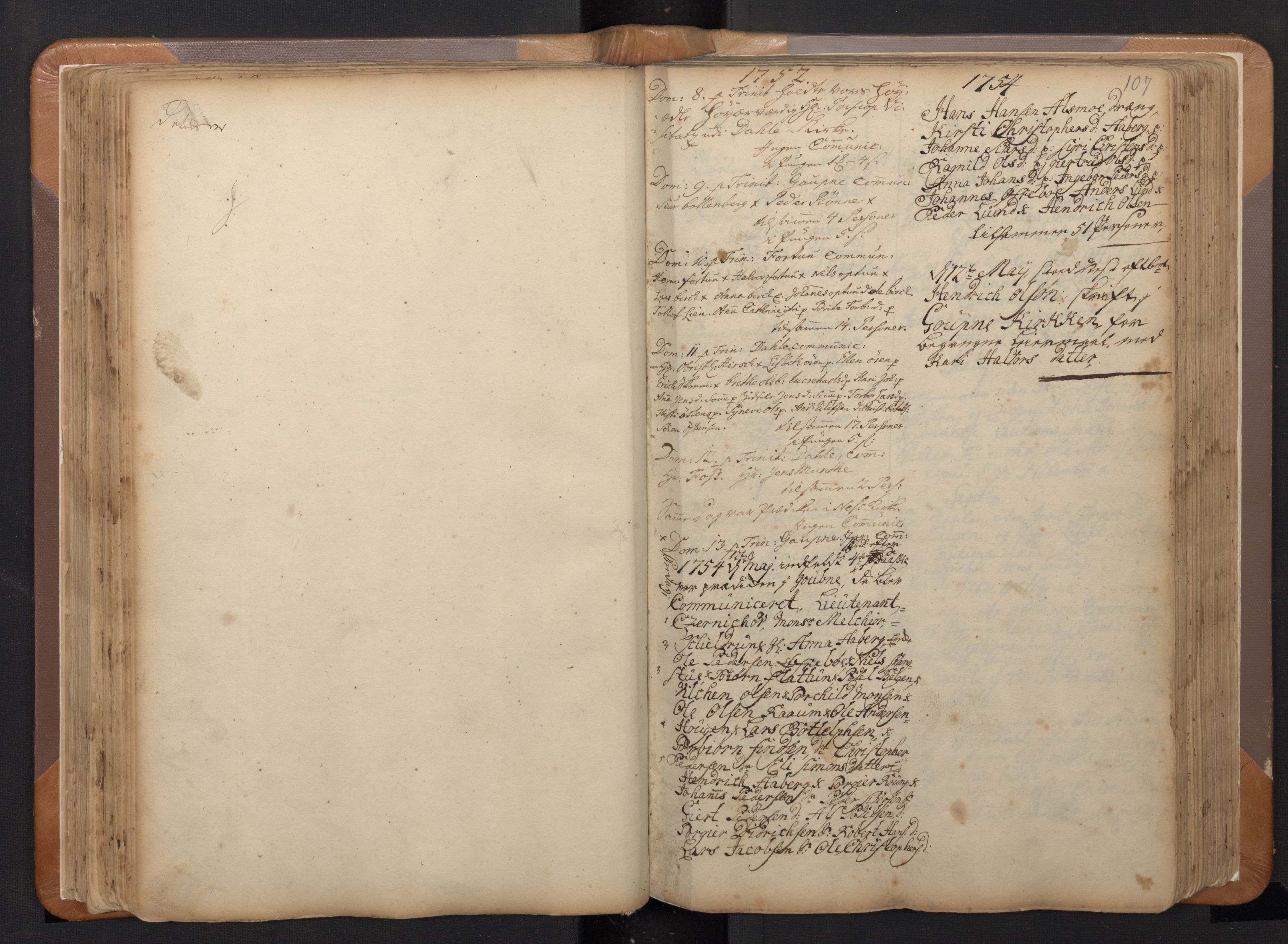 Luster sokneprestembete, AV/SAB-A-81101/H/Haa/Haaa/L0002: Parish register (official) no. A 2, 1751-1796, p. 106b-107a
