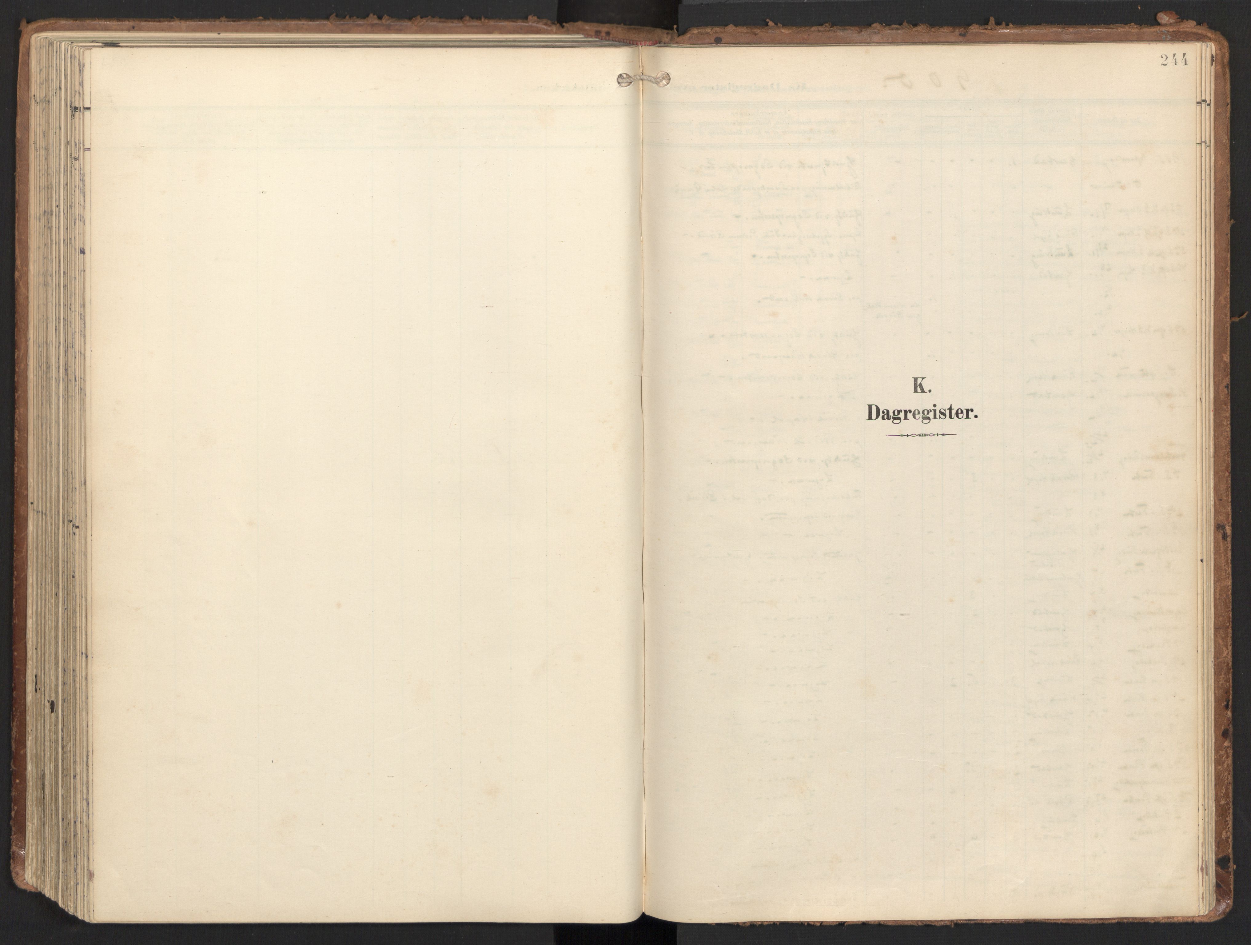 Ministerialprotokoller, klokkerbøker og fødselsregistre - Nord-Trøndelag, SAT/A-1458/784/L0677: Parish register (official) no. 784A12, 1900-1920, p. 244