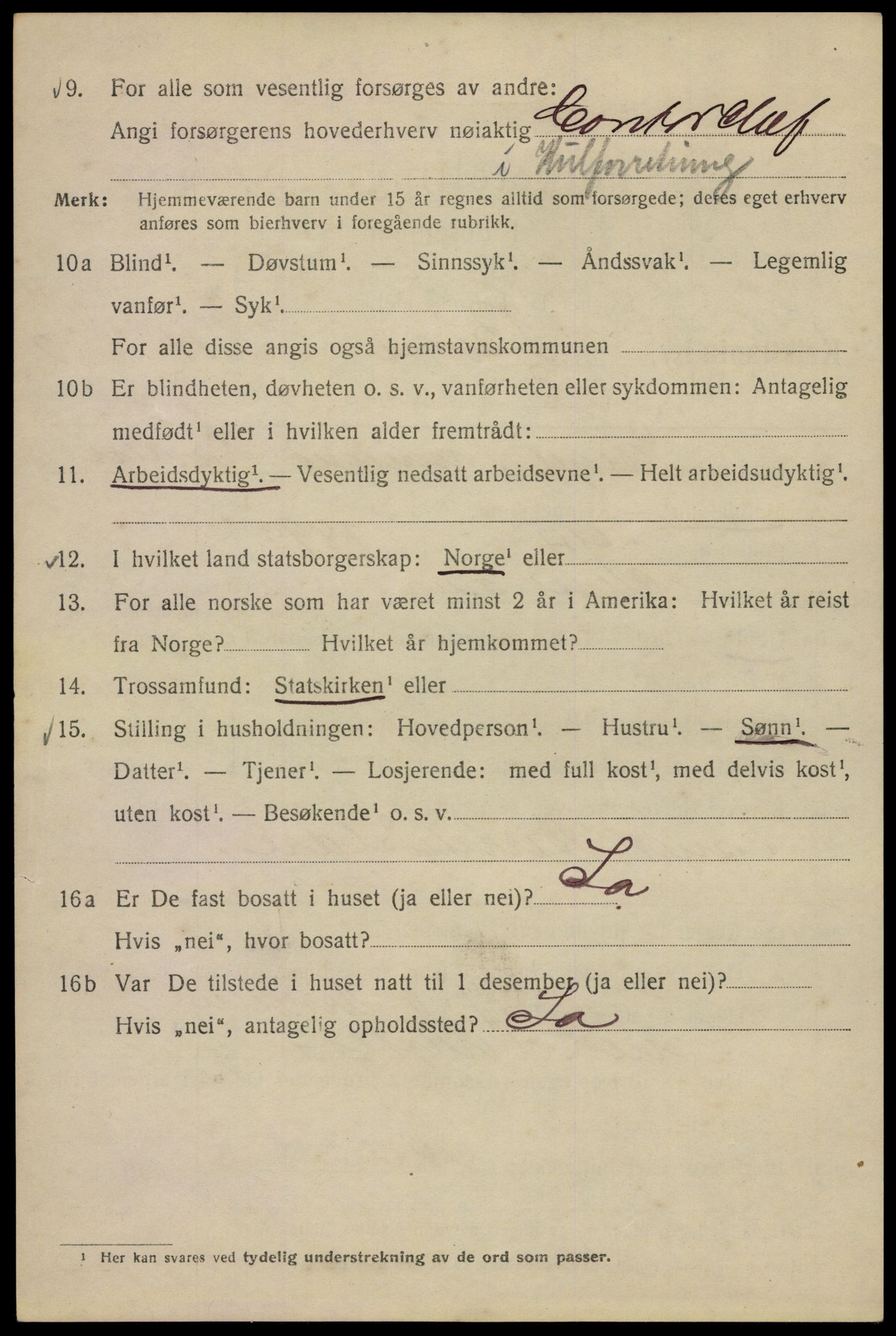 SAO, 1920 census for Kristiania, 1920, p. 157066
