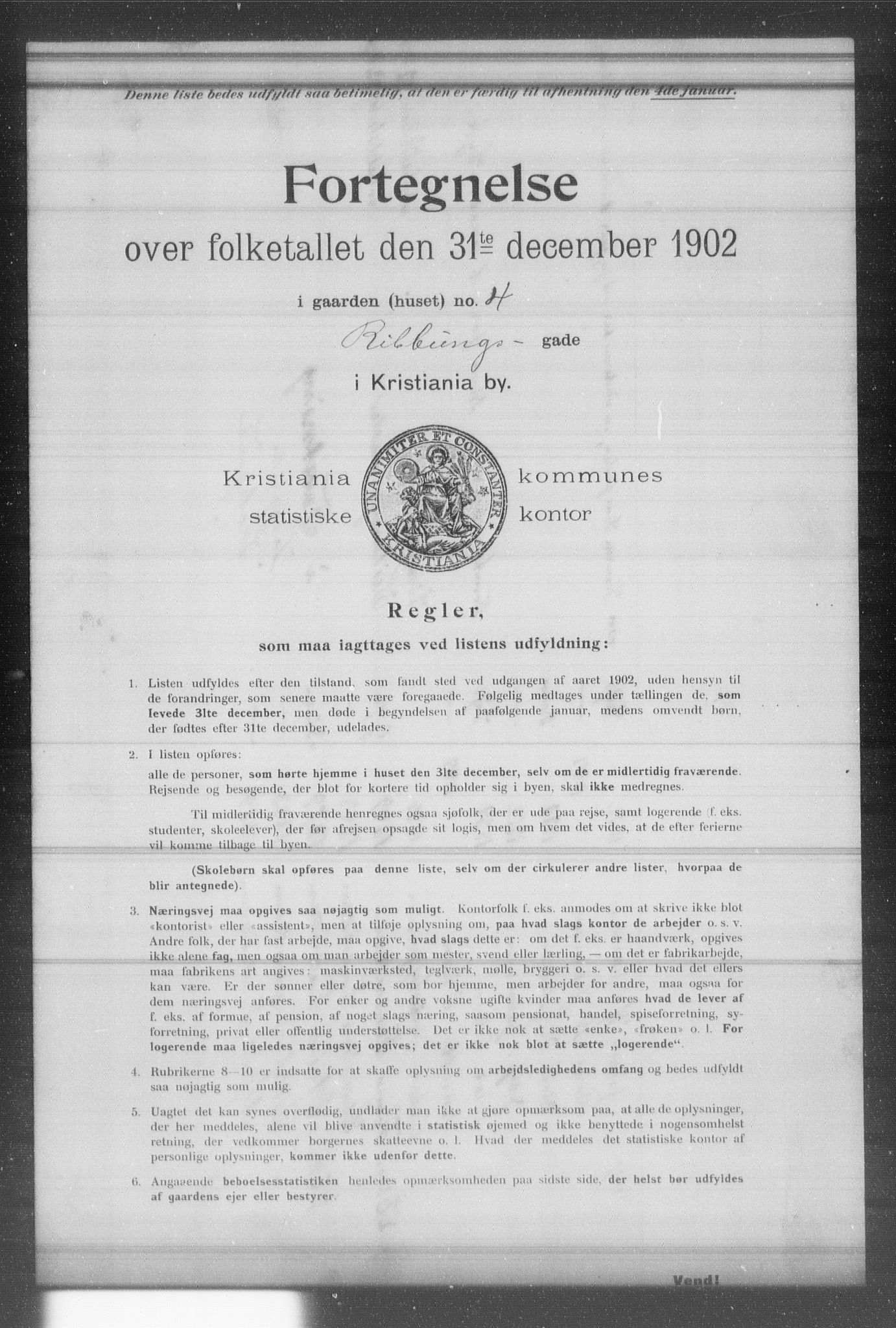 OBA, Municipal Census 1902 for Kristiania, 1902, p. 15740