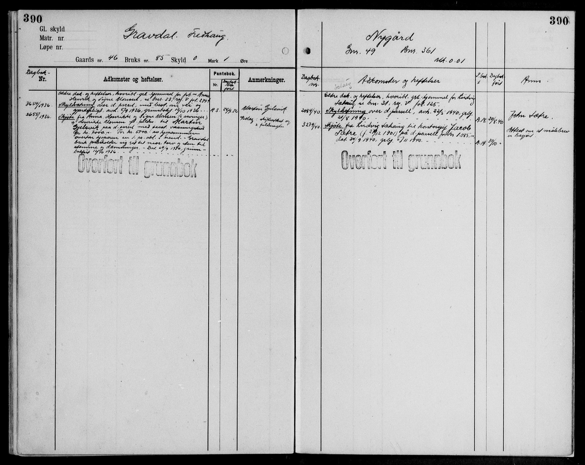 Midhordland sorenskriveri, AV/SAB-A-3001/1/G/Ga/Gab/L0112: Mortgage register no. II.A.b.112, p. 390