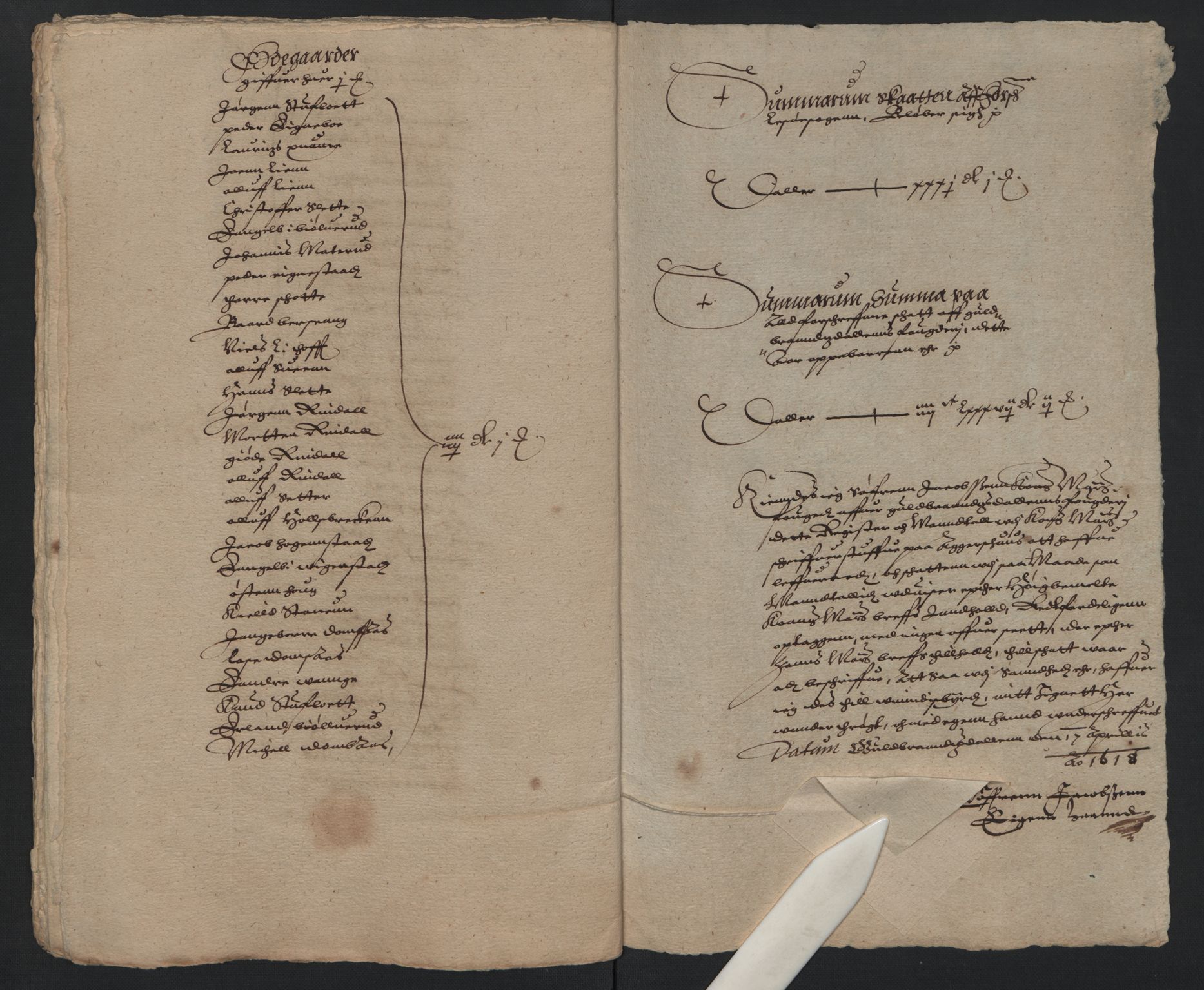 Rentekammeret inntil 1814, Reviderte regnskaper, Lensregnskaper, AV/RA-EA-5023/R/Rb/Rba/L0046: Akershus len, 1617-1618