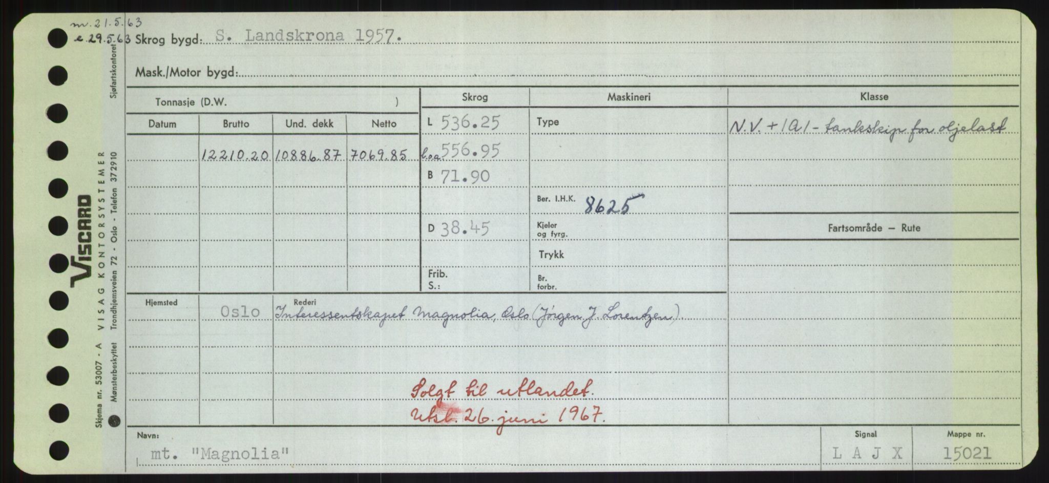 Sjøfartsdirektoratet med forløpere, Skipsmålingen, AV/RA-S-1627/H/Hd/L0024: Fartøy, M-Mim, p. 91