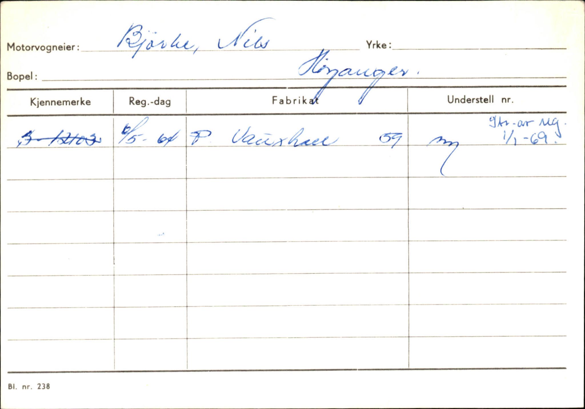 Statens vegvesen, Sogn og Fjordane vegkontor, AV/SAB-A-5301/4/F/L0130: Eigarregister Eid T-Å. Høyanger A-O, 1945-1975, p. 635