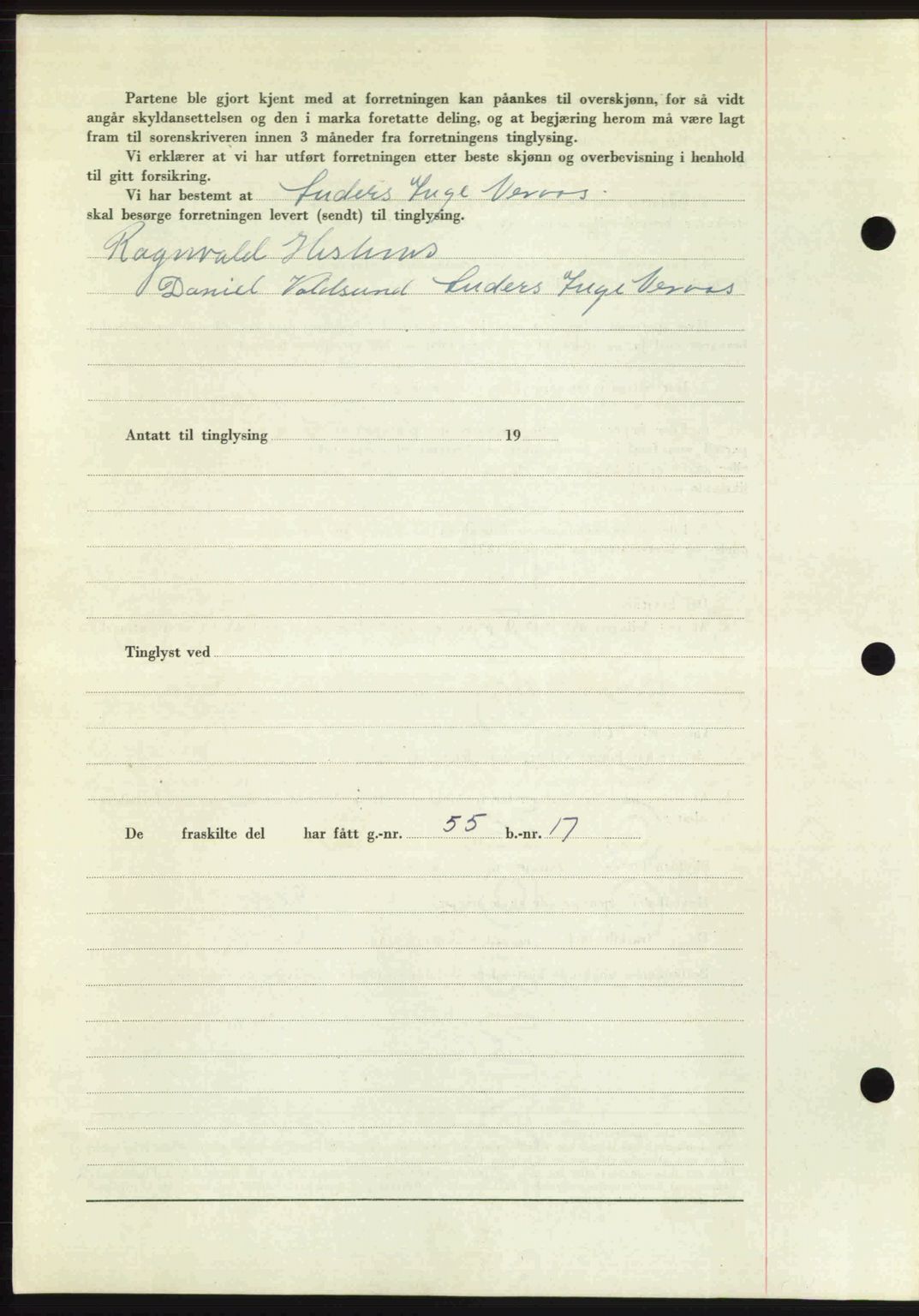 Romsdal sorenskriveri, AV/SAT-A-4149/1/2/2C: Mortgage book no. A31, 1949-1949, Diary no: : 3398/1949