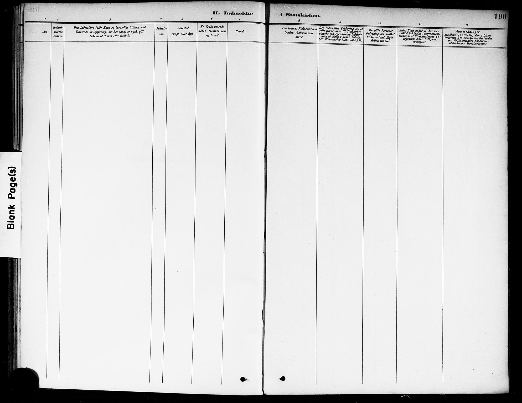 Fet prestekontor Kirkebøker, AV/SAO-A-10370a/F/Fa/L0015: Parish register (official) no. I 15, 1892-1904, p. 190