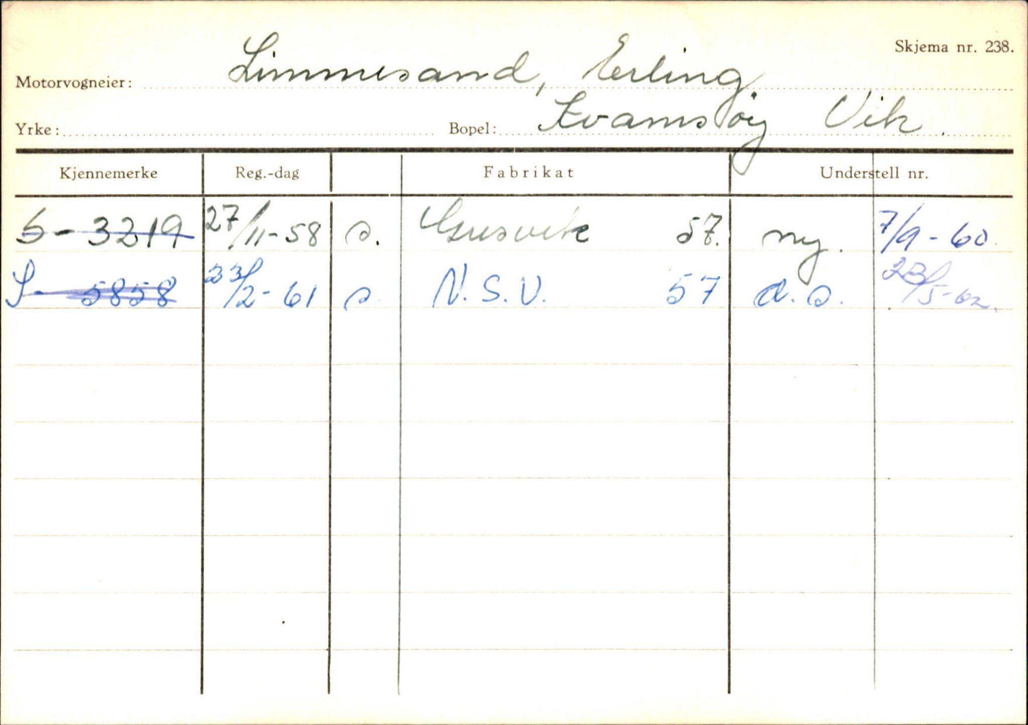 Statens vegvesen, Sogn og Fjordane vegkontor, AV/SAB-A-5301/4/F/L0132: Eigarregister Askvoll A-Å. Balestrand A-Å, 1945-1975, p. 1963