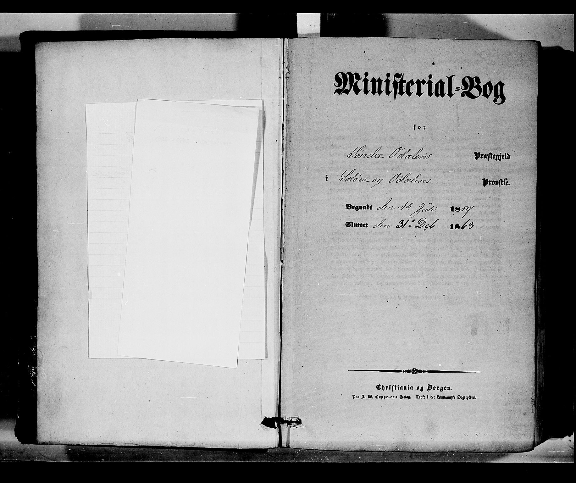 Sør-Odal prestekontor, AV/SAH-PREST-030/H/Ha/Haa/L0002: Parish register (official) no. 2, 1859-1863