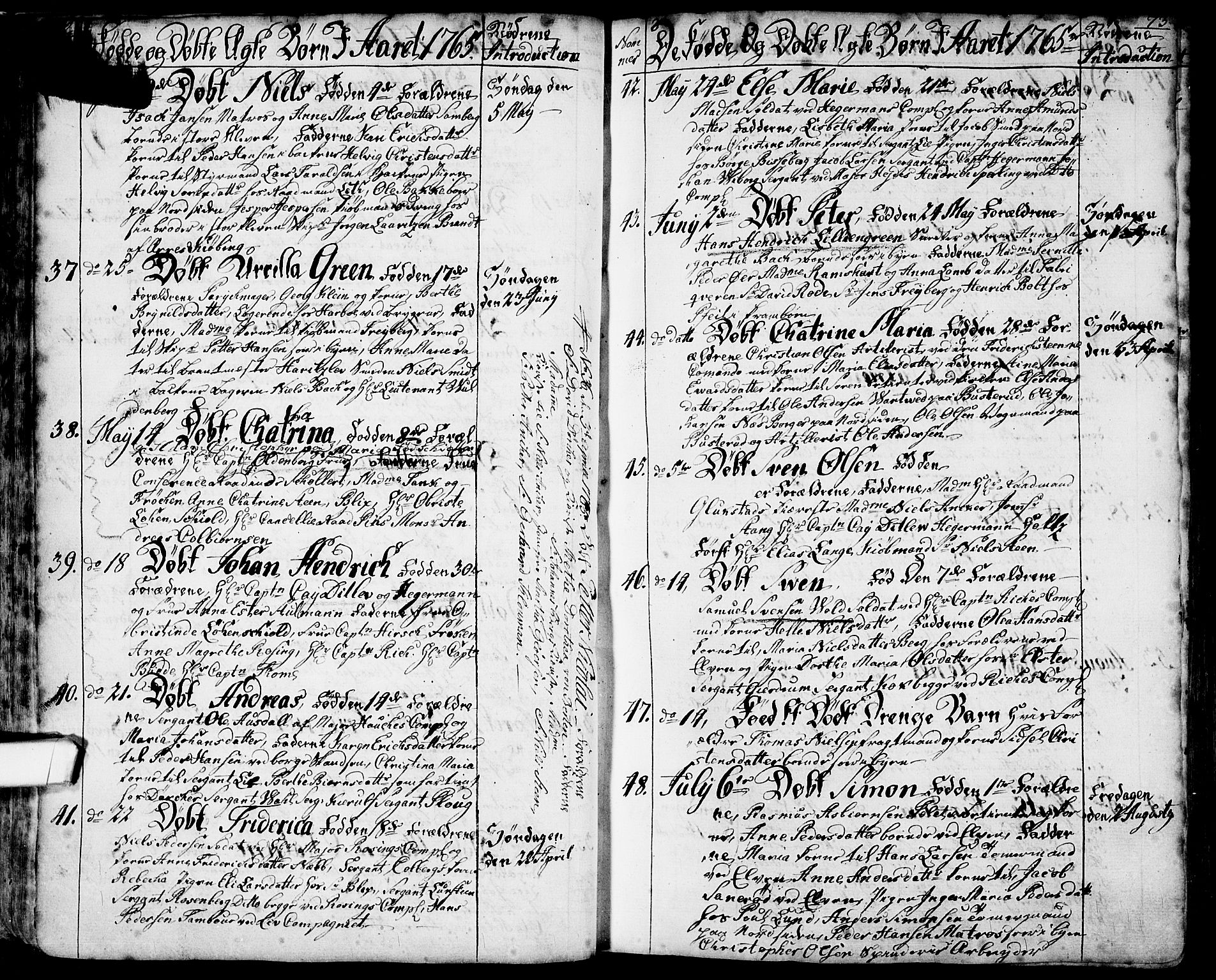 Halden prestekontor Kirkebøker, SAO/A-10909/F/Fa/L0001: Parish register (official) no. I 1, 1758-1791, p. 72-73