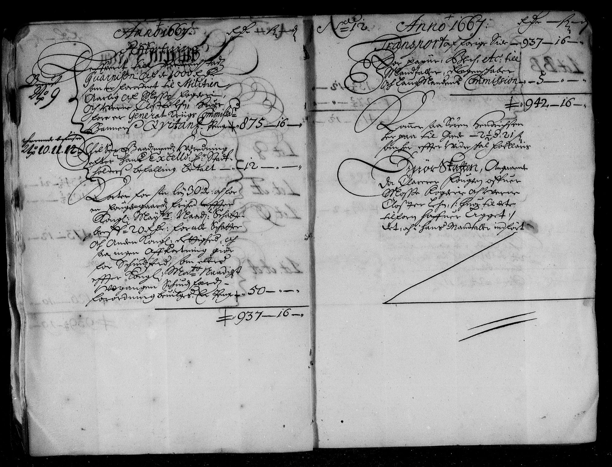 Rentekammeret inntil 1814, Reviderte regnskaper, Stiftamtstueregnskaper, Landkommissariatet på Akershus og Akershus stiftamt, AV/RA-EA-5869/R/Rb/L0044: Akershus stiftamt, 1667