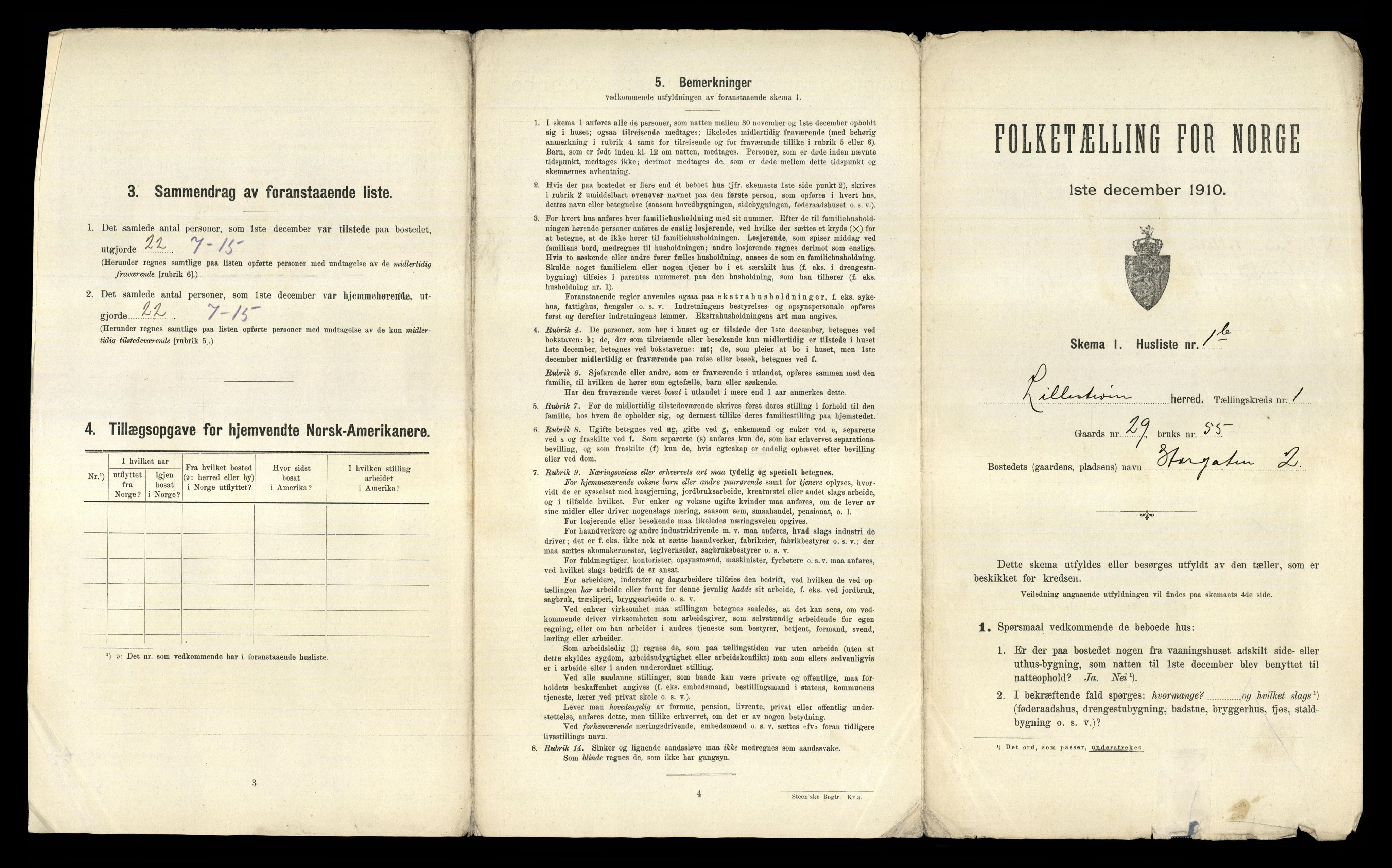 RA, 1910 census for Lillestrøm, 1910, p. 31