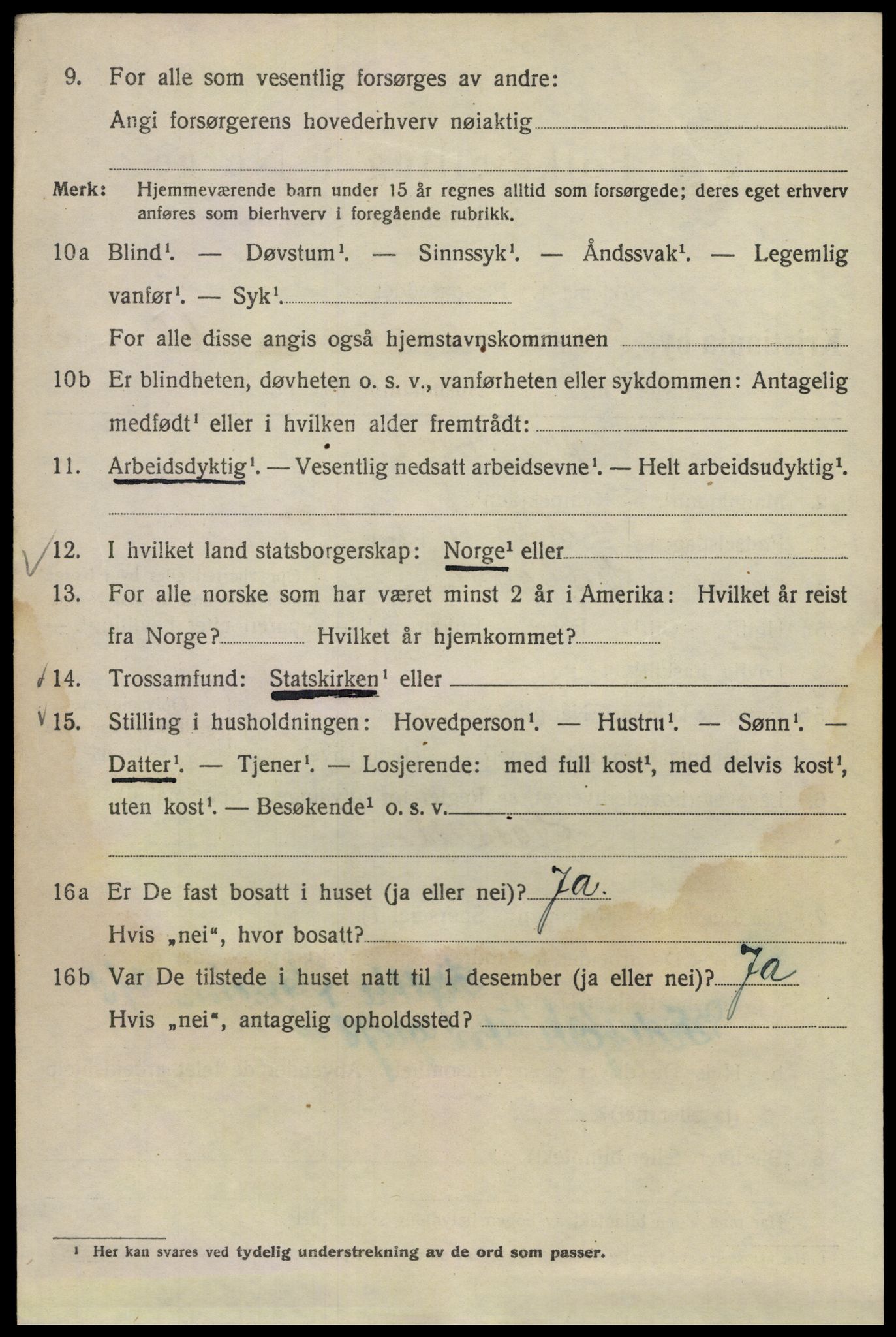 SAO, 1920 census for Kristiania, 1920, p. 250122