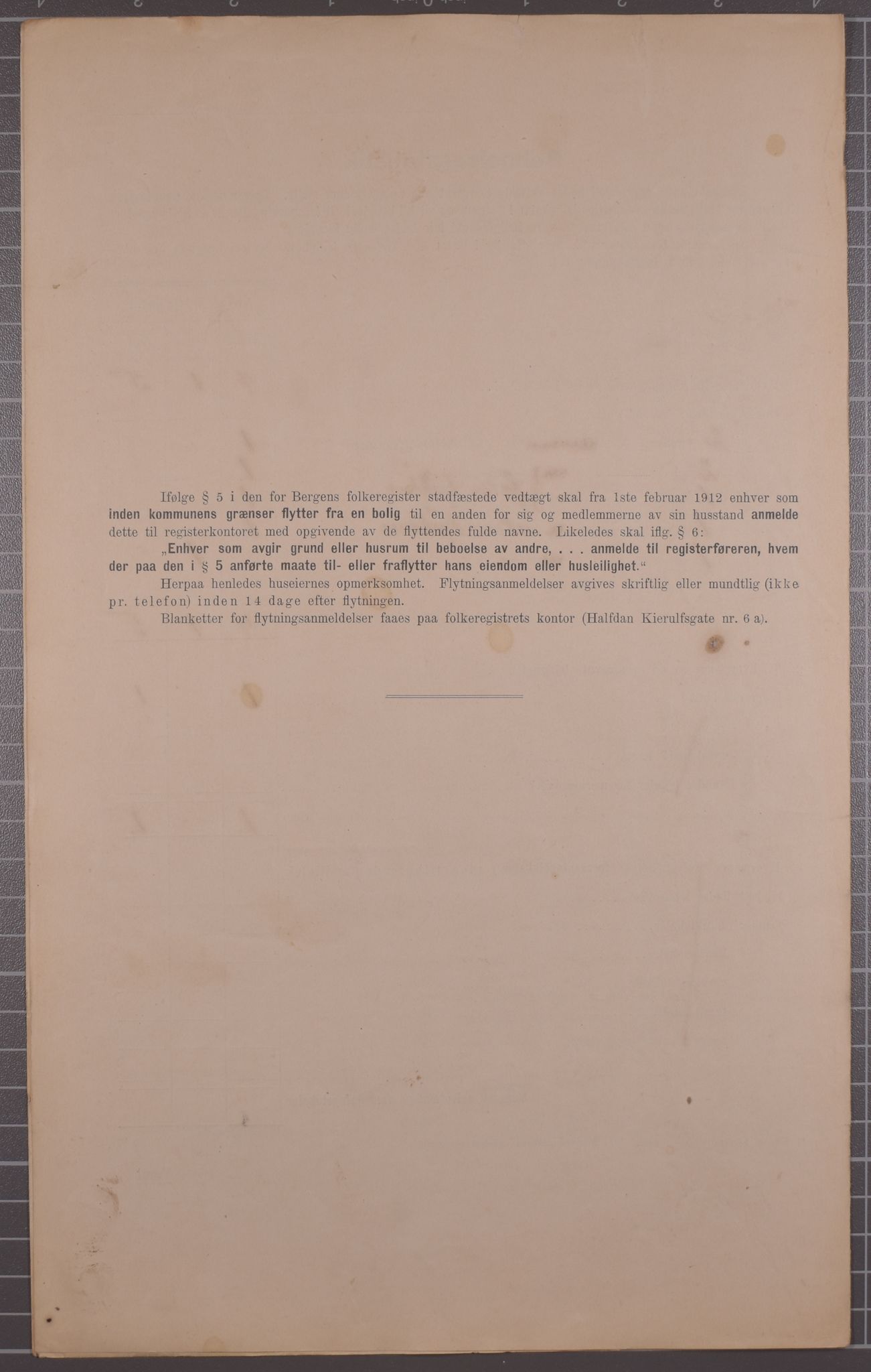 SAB, Municipal Census 1912 for Bergen, 1912, p. 3108