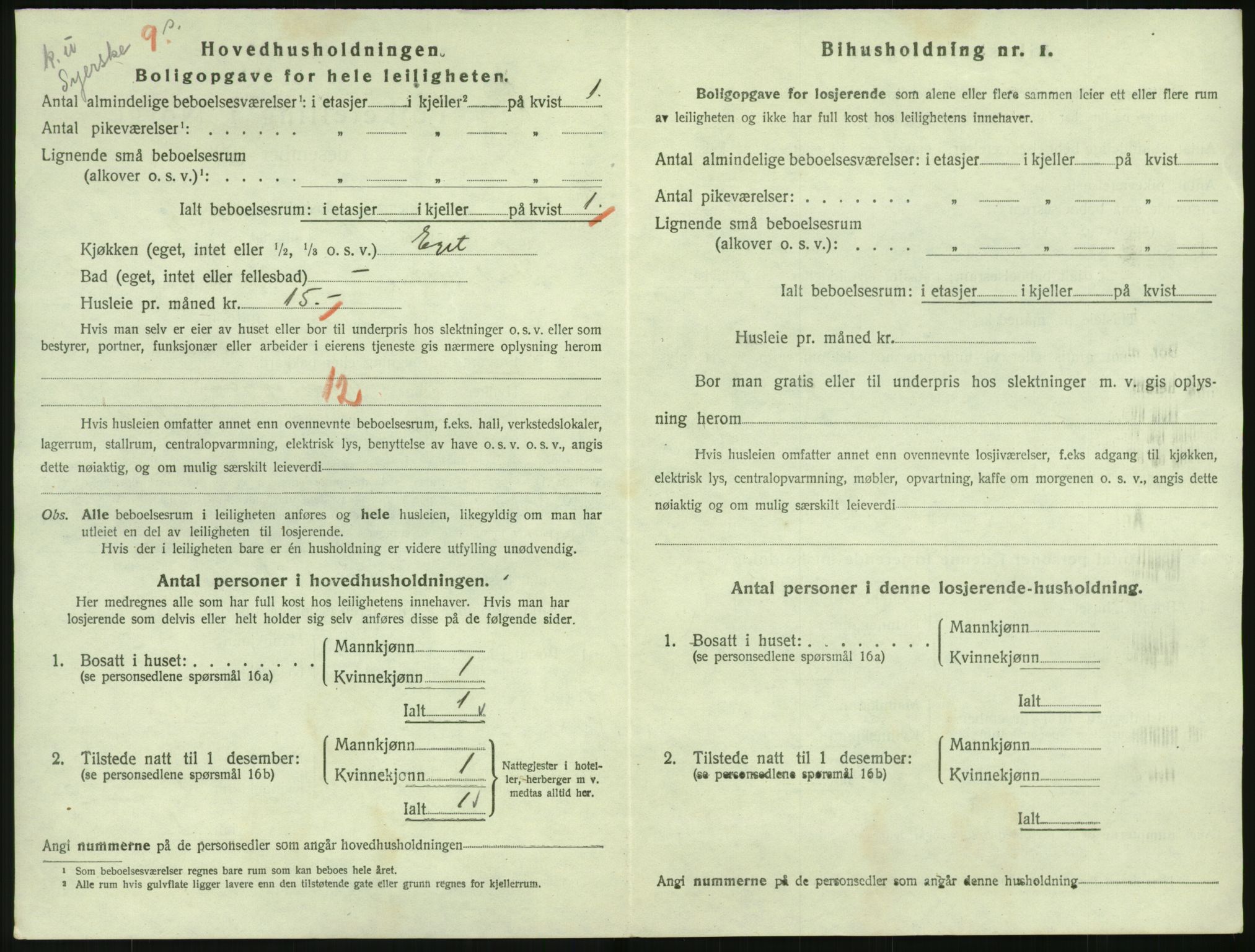 SAST, 1920 census for Skudeneshavn, 1920, p. 1116