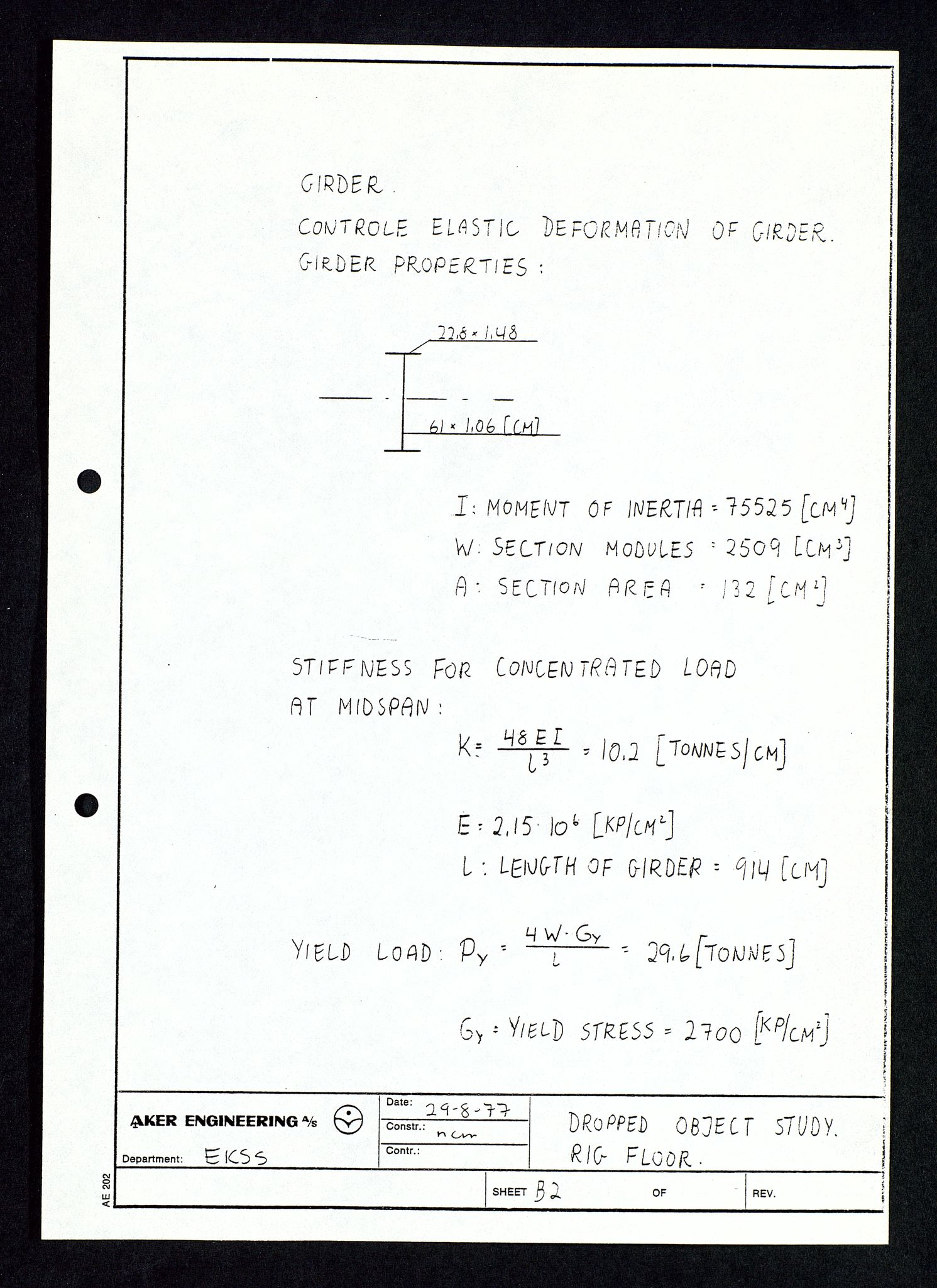 Pa 1339 - Statoil ASA, SAST/A-101656/0001/D/Dm/L0348: Gravitasjonsplattform betong, 1975-1978, p. 136