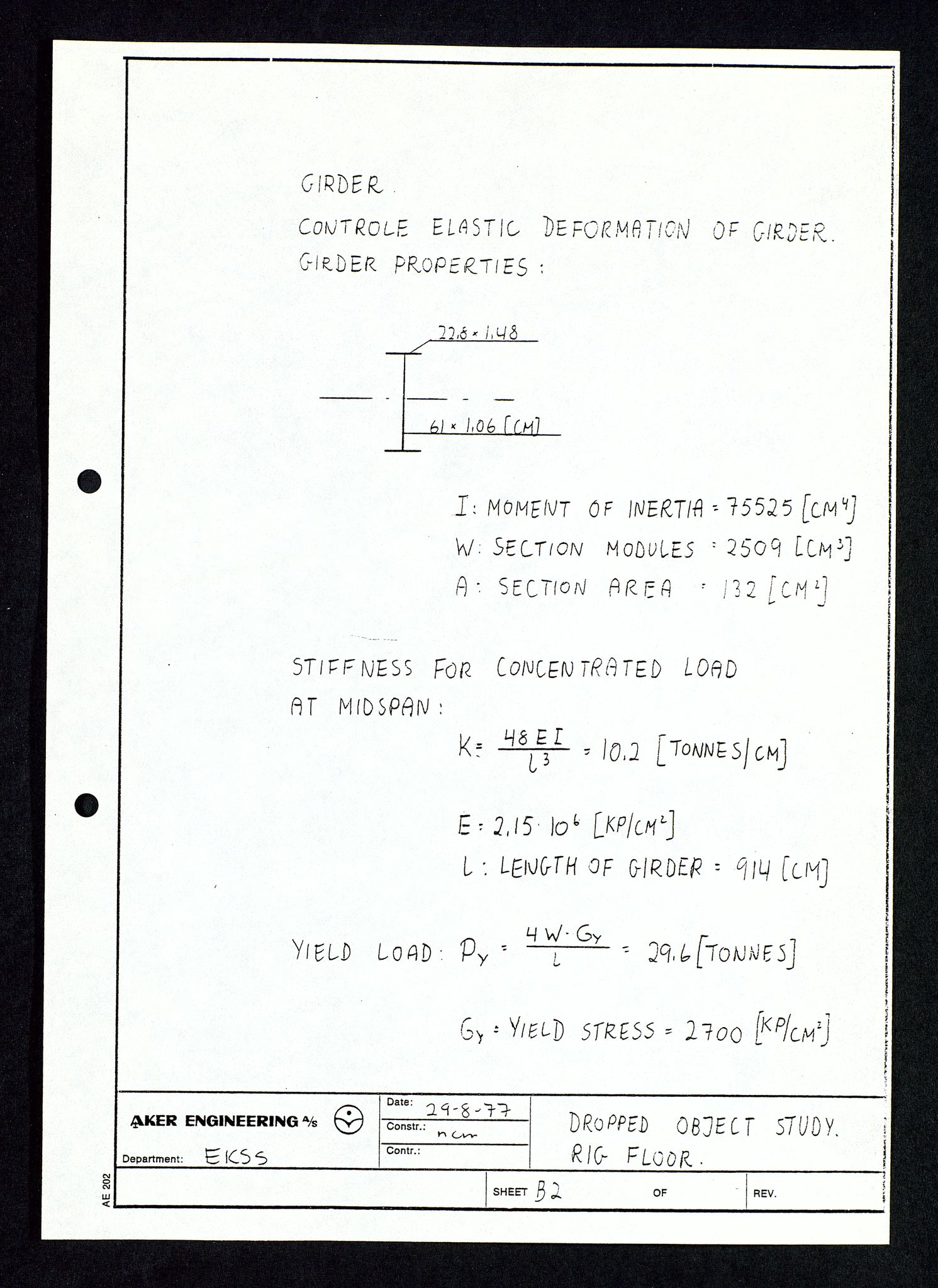 Pa 1339 - Statoil ASA, AV/SAST-A-101656/0001/D/Dm/L0348: Gravitasjonsplattform betong, 1975-1978, p. 136