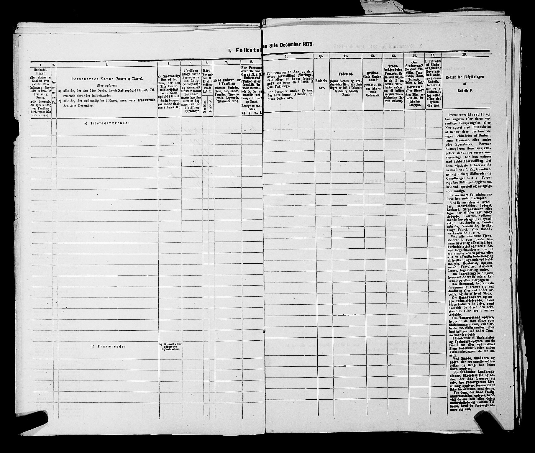 SAKO, 1875 census for 0602 Drammen, 1875, p. 1305