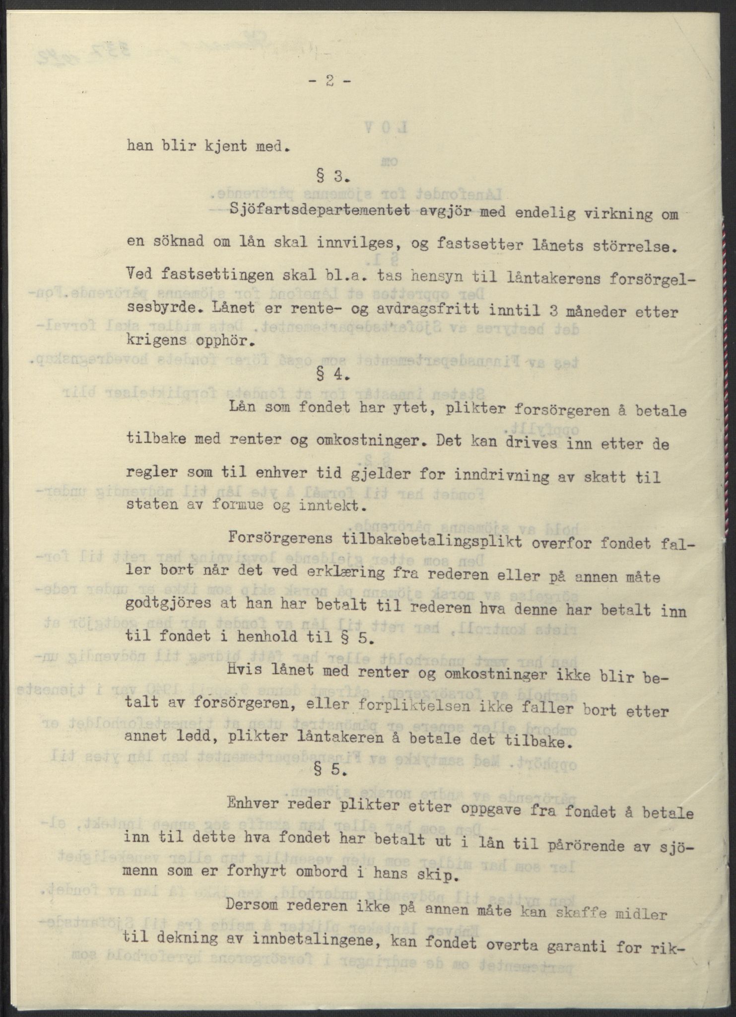 NS-administrasjonen 1940-1945 (Statsrådsekretariatet, de kommisariske statsråder mm), RA/S-4279/D/Db/L0097: Lover I, 1942, p. 225