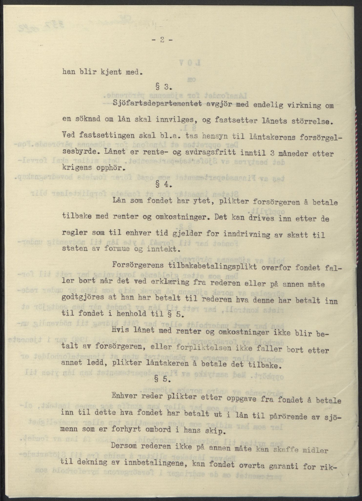 NS-administrasjonen 1940-1945 (Statsrådsekretariatet, de kommisariske statsråder mm), AV/RA-S-4279/D/Db/L0097: Lover I, 1942, p. 225
