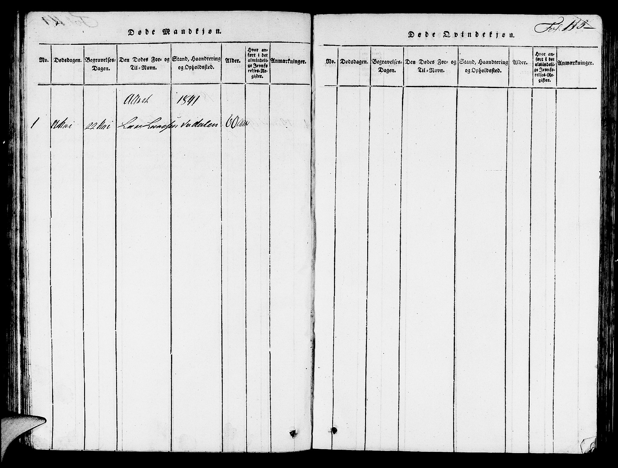 Hjelmeland sokneprestkontor, AV/SAST-A-101843/01/V/L0003: Parish register (copy) no. B 3, 1816-1841, p. 115