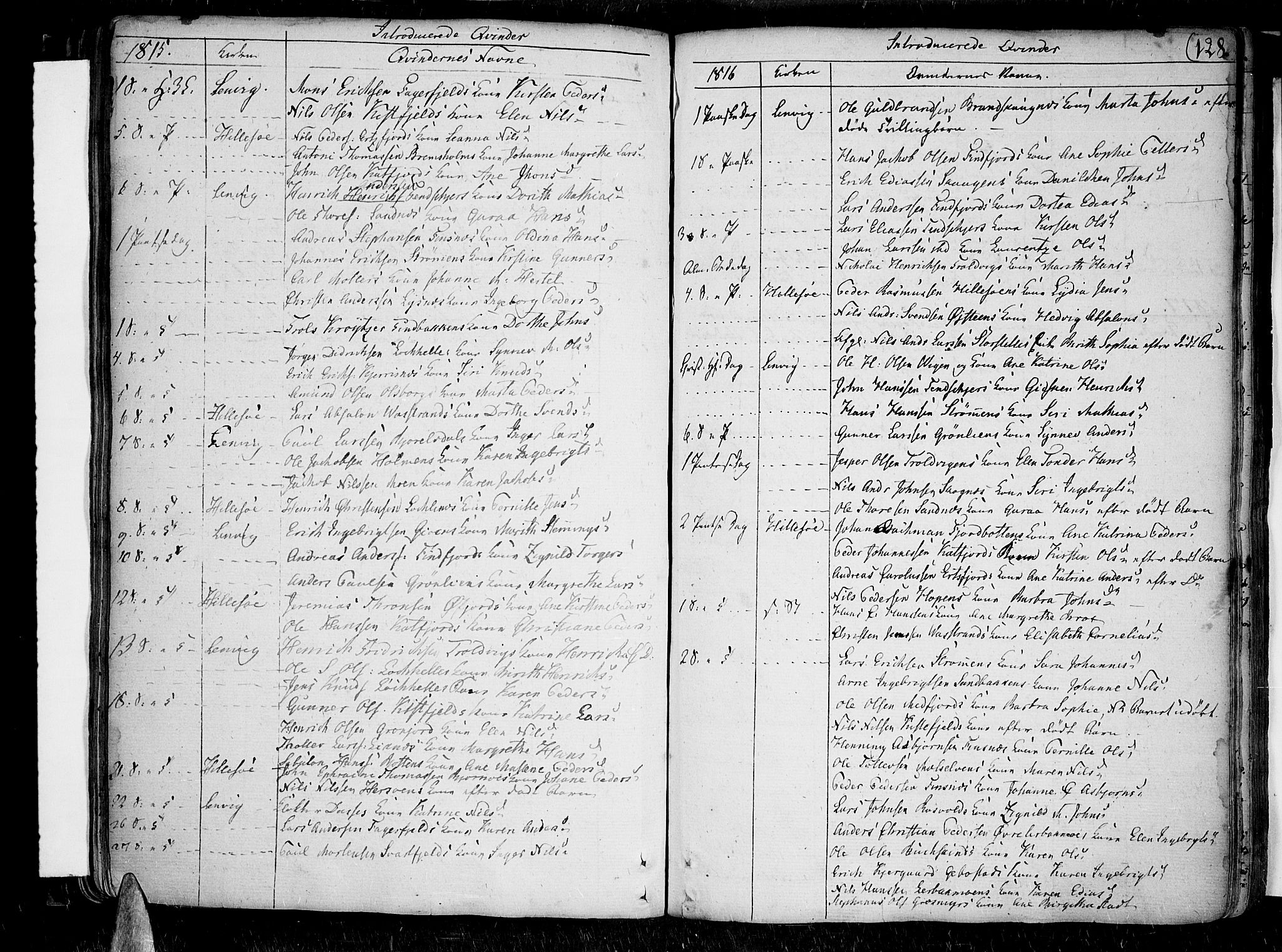 Lenvik sokneprestembete, SATØ/S-1310/H/Ha/Haa/L0002kirke: Parish register (official) no. 2, 1784-1820, p. 128