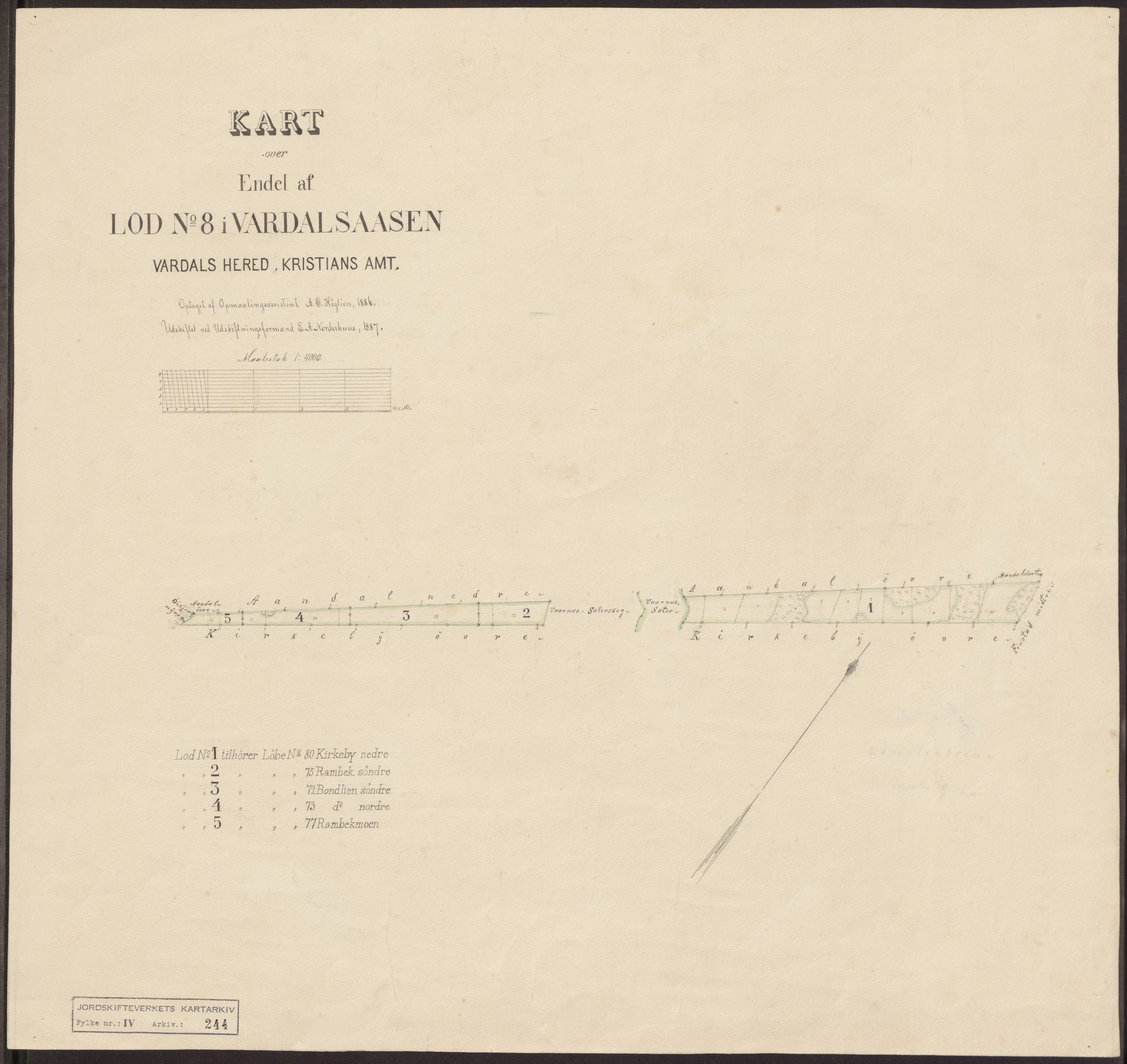 Jordskifteverkets kartarkiv, AV/RA-S-3929/T, 1859-1988, p. 305