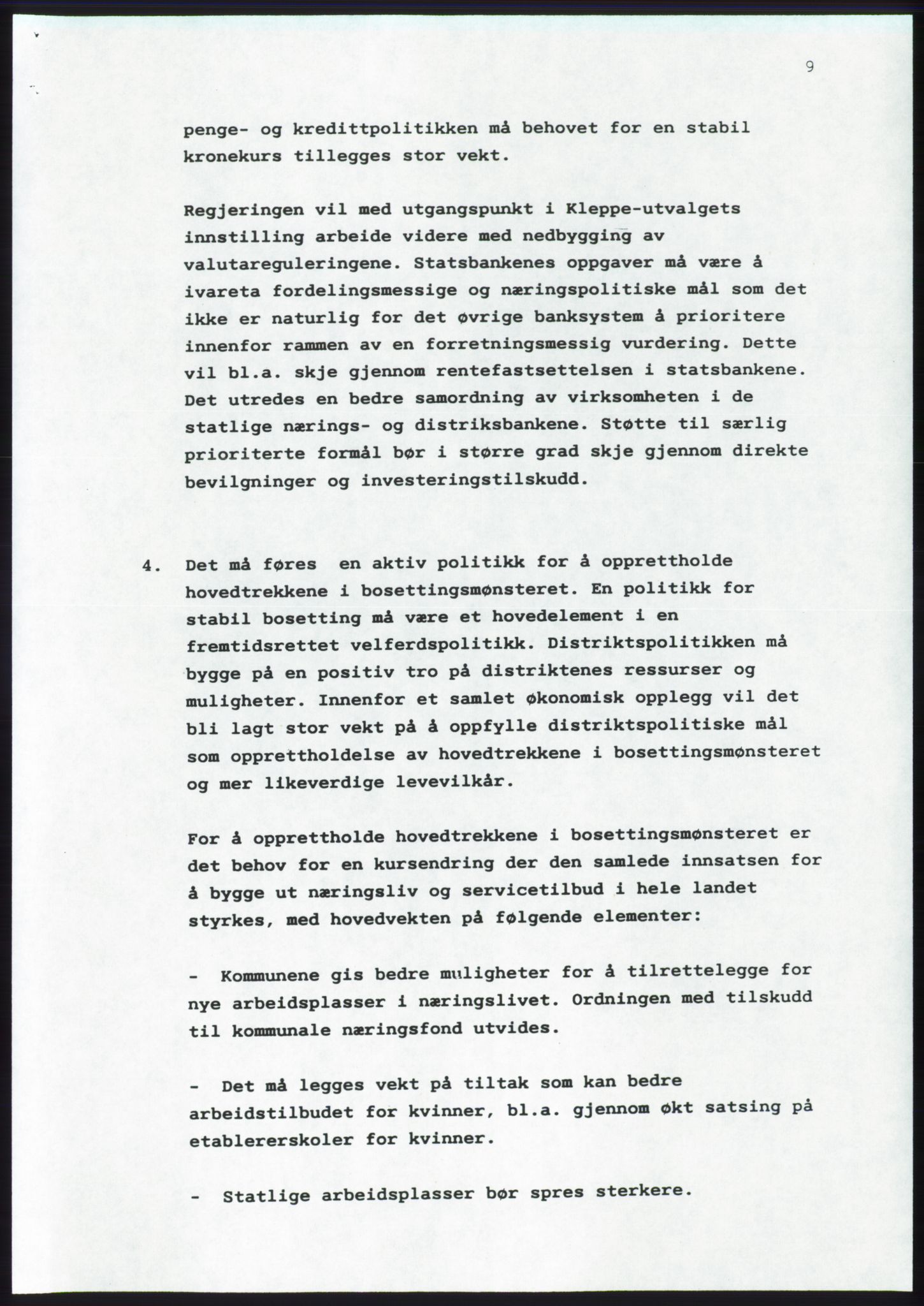 Forhandlingsmøtene 1989 mellom Høyre, KrF og Senterpartiet om dannelse av regjering, AV/RA-PA-0697/A/L0001: Forhandlingsprotokoll med vedlegg, 1989, p. 537