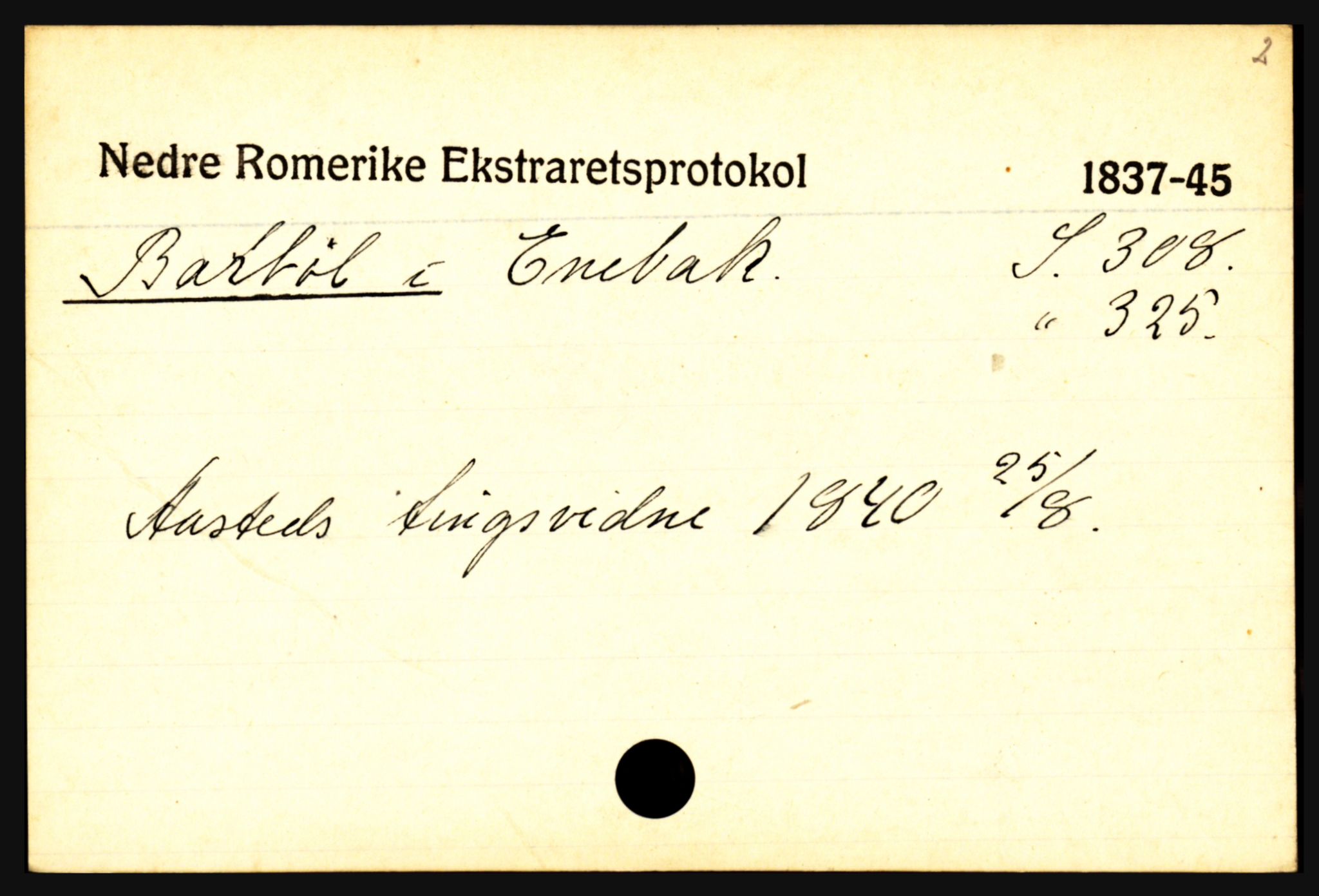 Statsarkivet i Oslo, AV/SAO-A-10621/Z/Zb/L0009: Enebakk (Auen - Årsrud), Feiring (Almelien - Torgunrød), Fet m/ Rælingen (Auten - Garder), p. 36