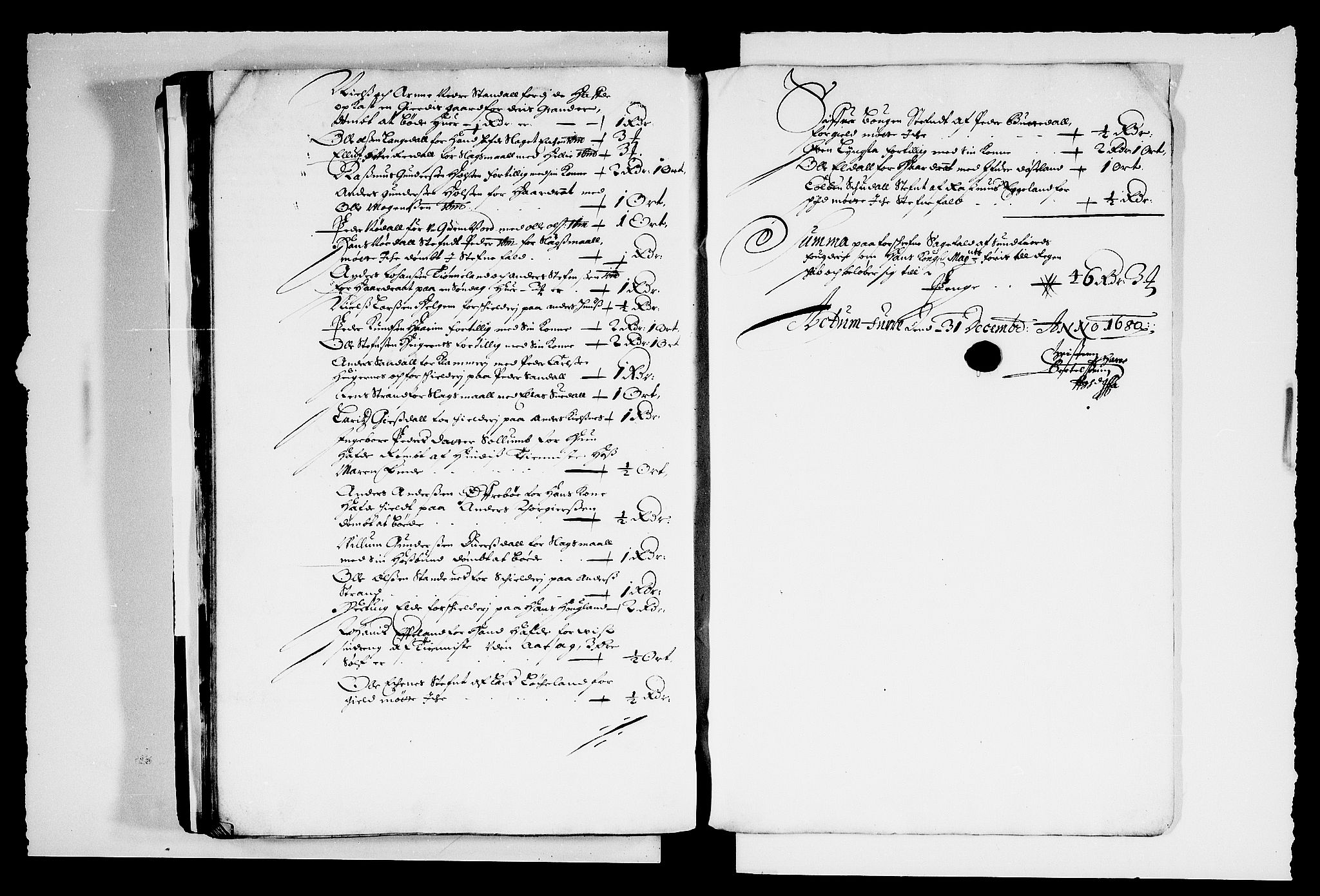 Rentekammeret inntil 1814, Reviderte regnskaper, Stiftamtstueregnskaper, Bergen stiftamt, AV/RA-EA-6043/R/Rc/L0096: Bergen stiftamt, 1672-1687
