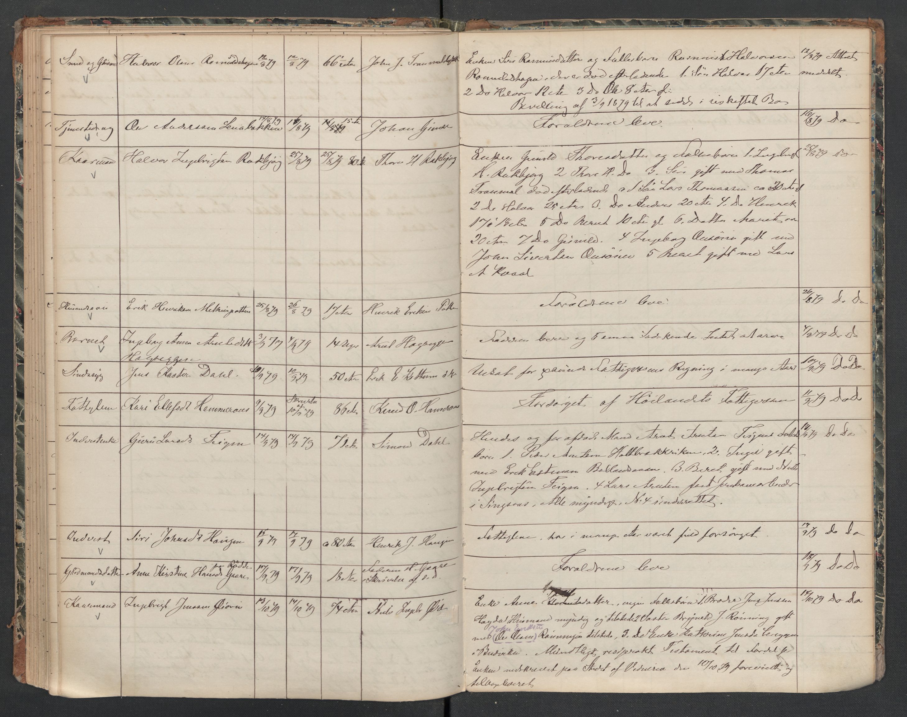 Melhus lensmannskontor, AV/SAT-A-1064/2/02/L0031: Dødsfallsprotokoll, 1867-1880