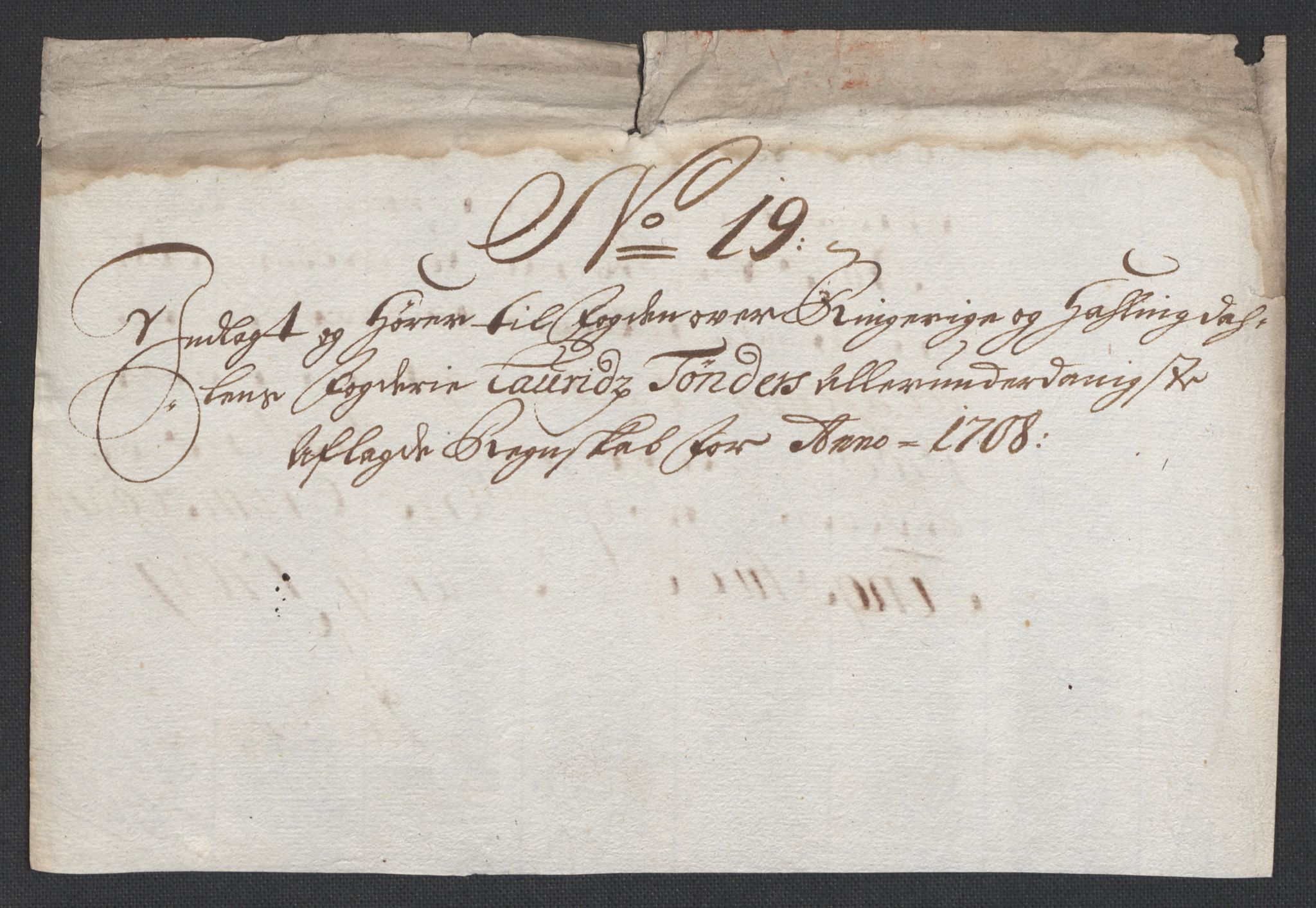 Rentekammeret inntil 1814, Reviderte regnskaper, Fogderegnskap, AV/RA-EA-4092/R22/L1467: Fogderegnskap Ringerike, Hallingdal og Buskerud, 1708, p. 236