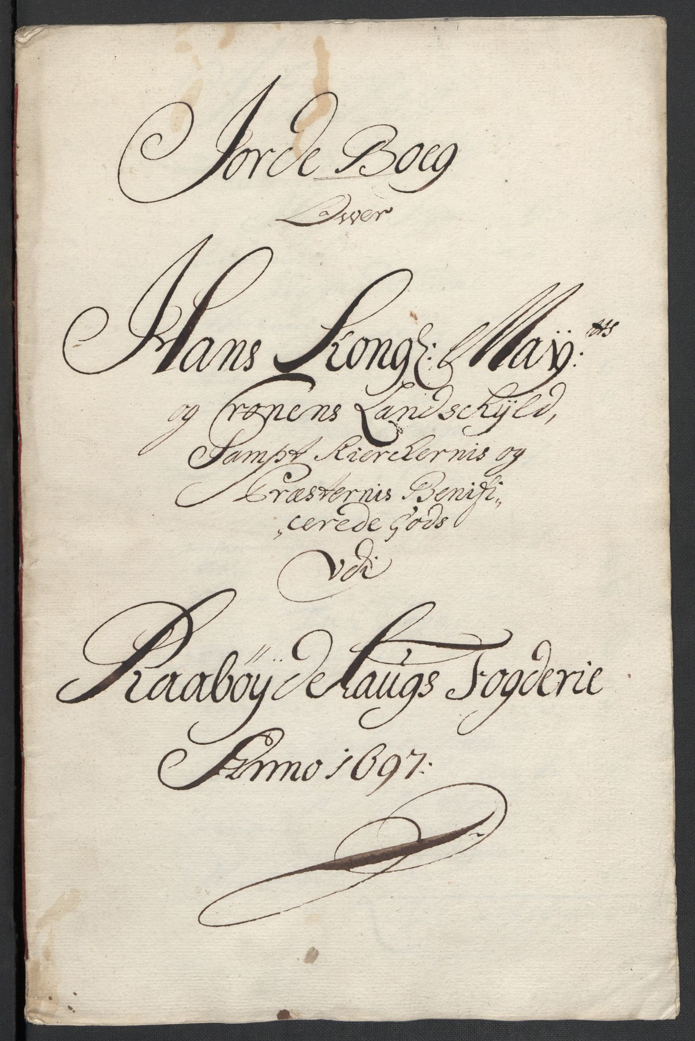 Rentekammeret inntil 1814, Reviderte regnskaper, Fogderegnskap, RA/EA-4092/R40/L2445: Fogderegnskap Råbyggelag, 1697-1699, p. 19