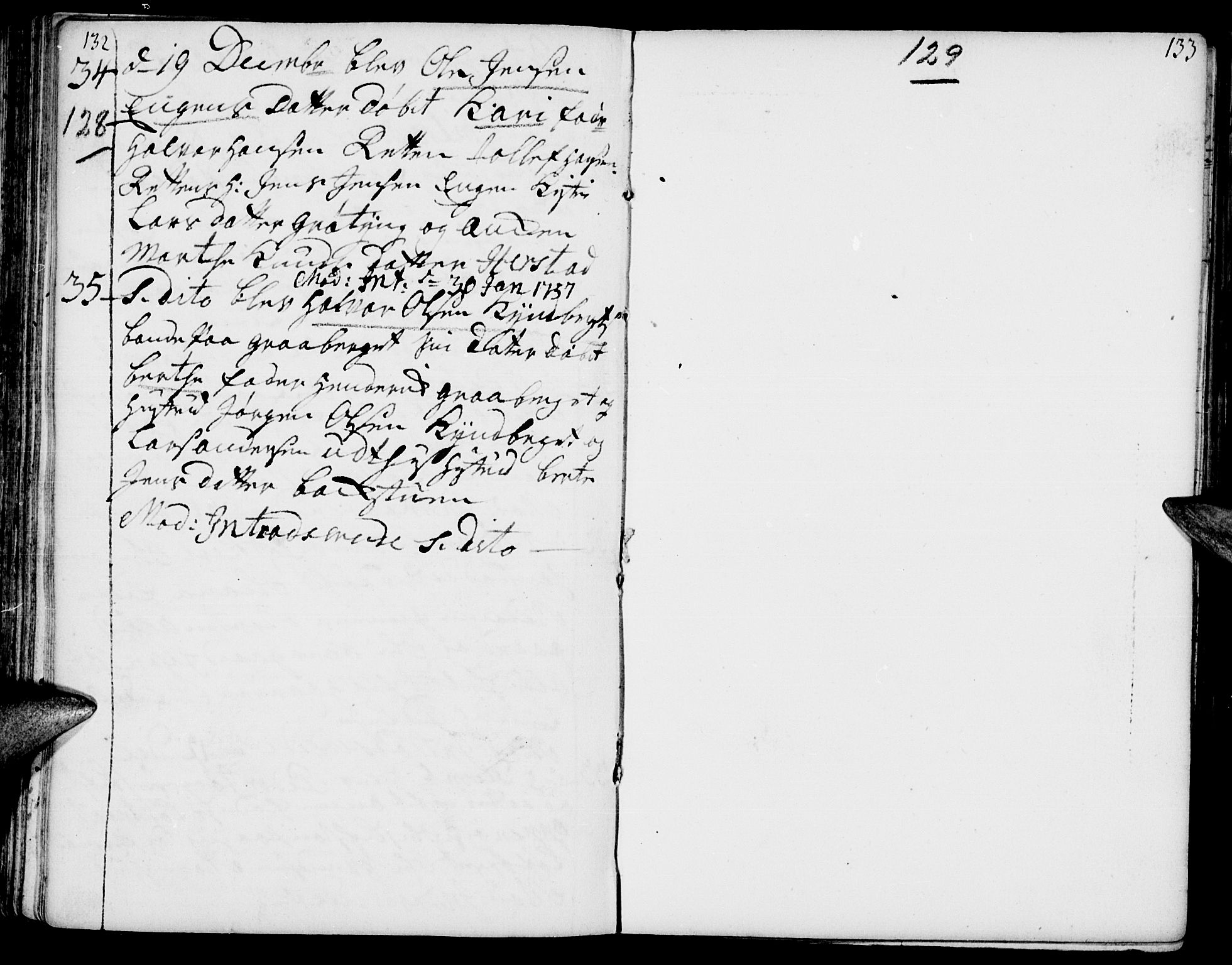 Elverum prestekontor, AV/SAH-PREST-044/H/Ha/Haa/L0002: Parish register (official) no. 2, 1751-1756, p. 132-133