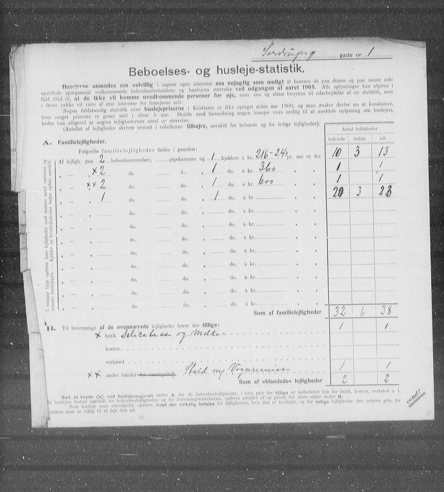 OBA, Municipal Census 1905 for Kristiania, 1905, p. 54828