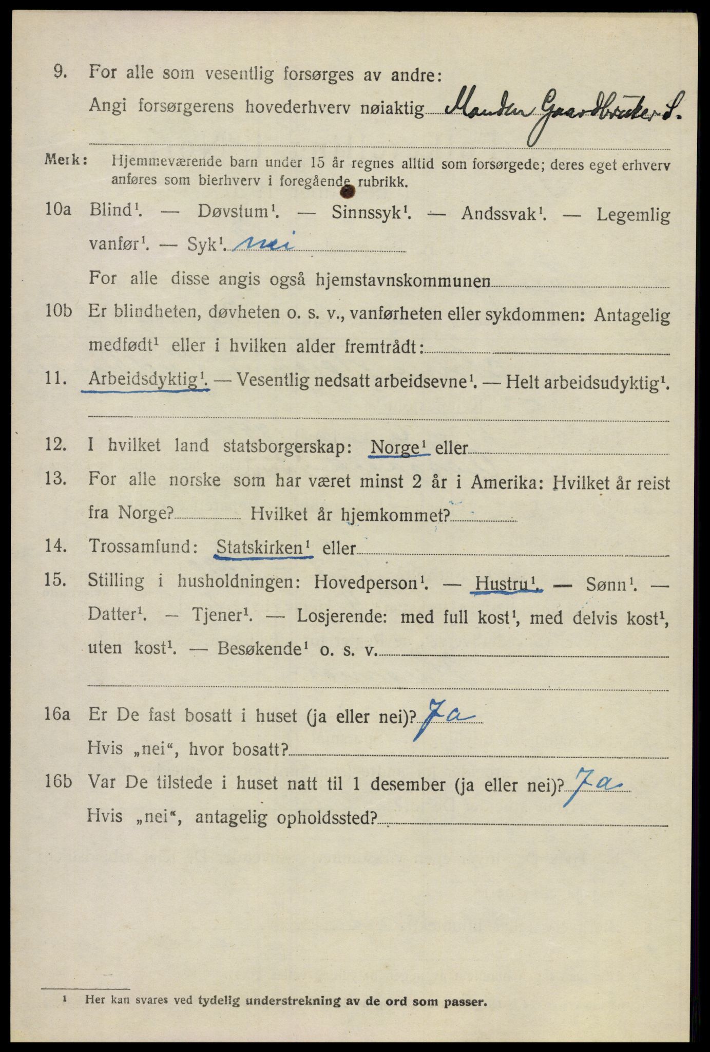 SAO, 1920 census for Sørum, 1920, p. 1662