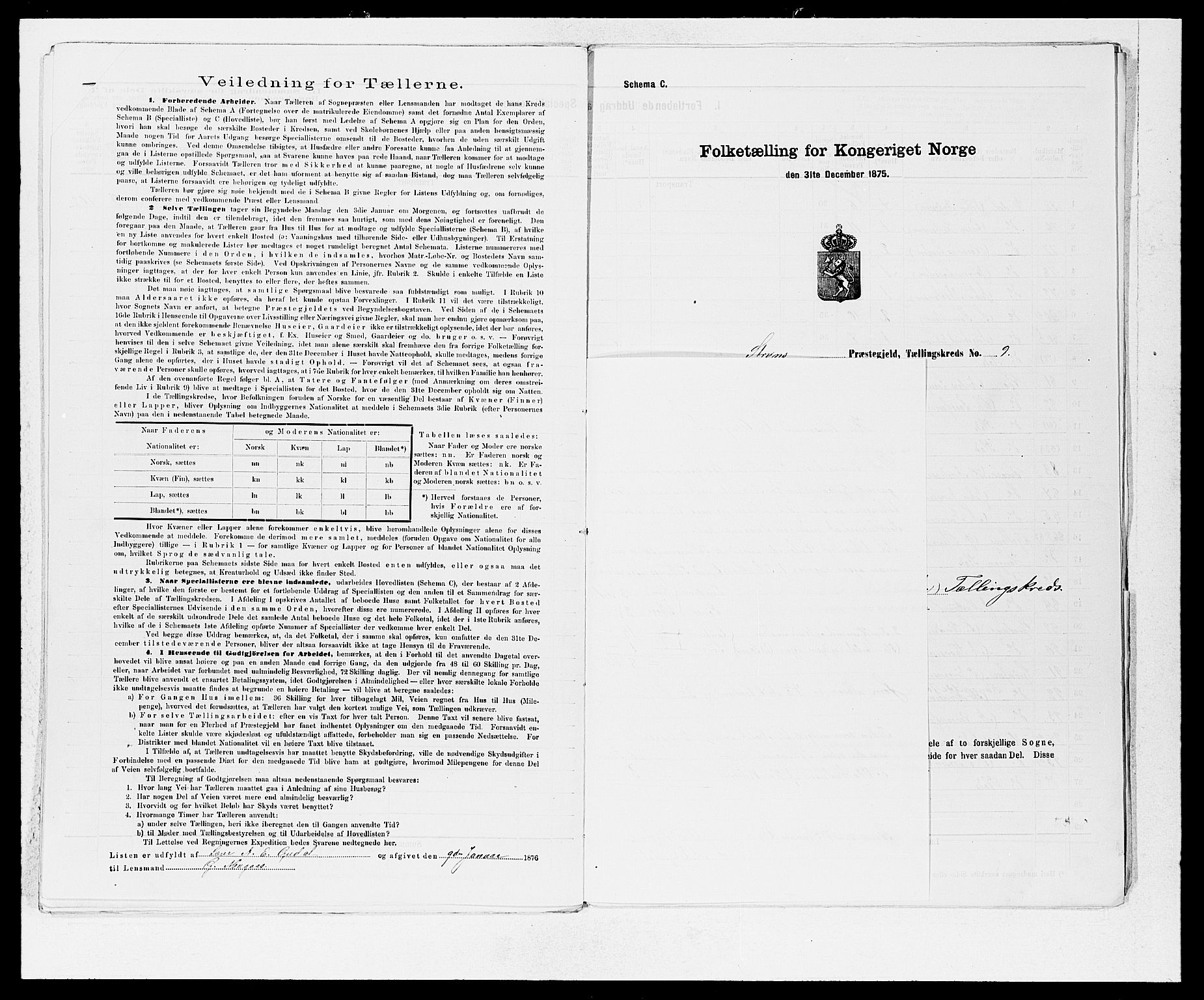 SAB, 1875 Census for 1448P Stryn, 1875, p. 21