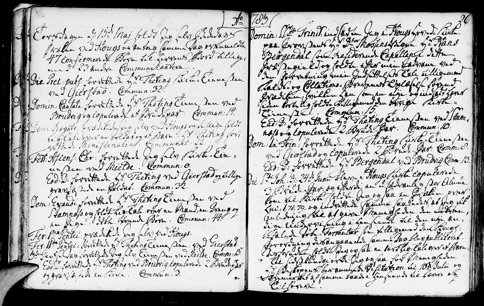 Haus sokneprestembete, AV/SAB-A-75601/H/Haa: Parish register (official) no. A 10, 1782-1796, p. 26