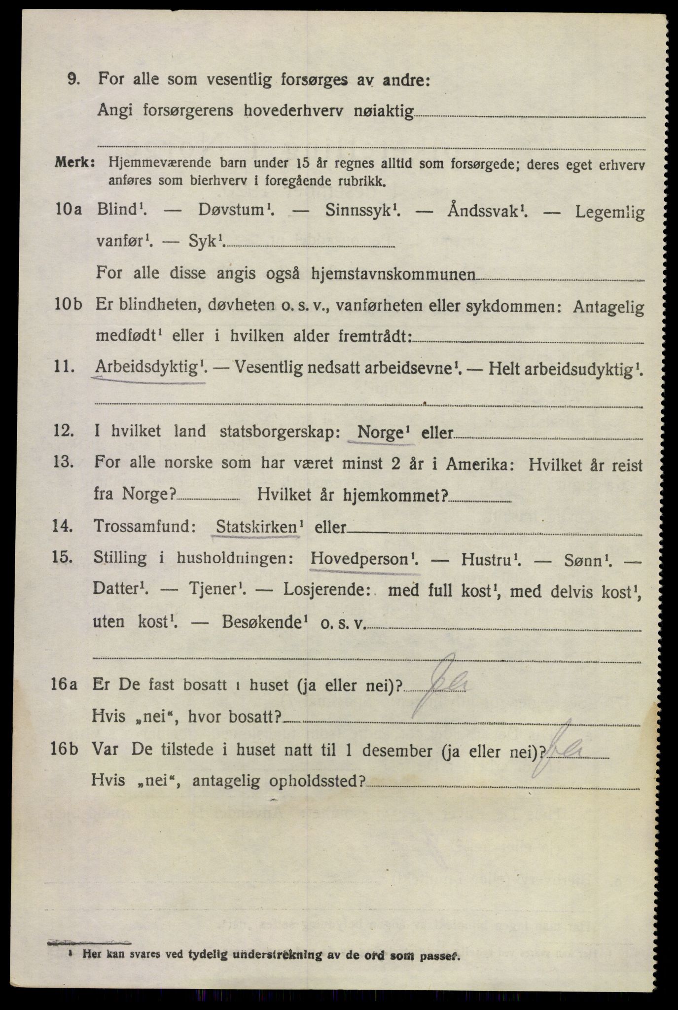 SAKO, 1920 census for Sem, 1920, p. 13398