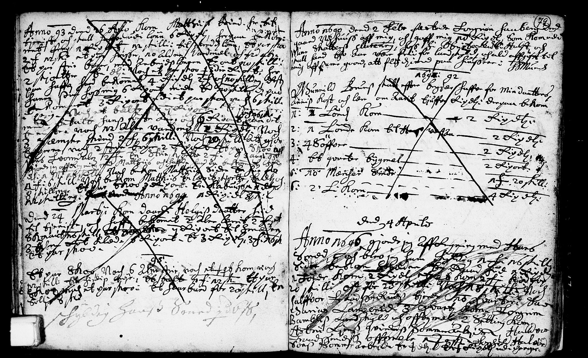 Heddal kirkebøker, SAKO/A-268/F/Fa/L0001: Parish register (official) no. I 1, 1648-1699, p. 79