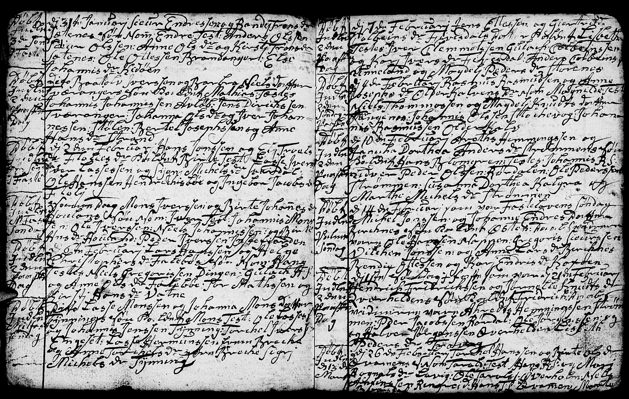 Gulen sokneprestembete, SAB/A-80201/H/Hab: Parish register (copy) no. A 1, 1786-1791, p. 96
