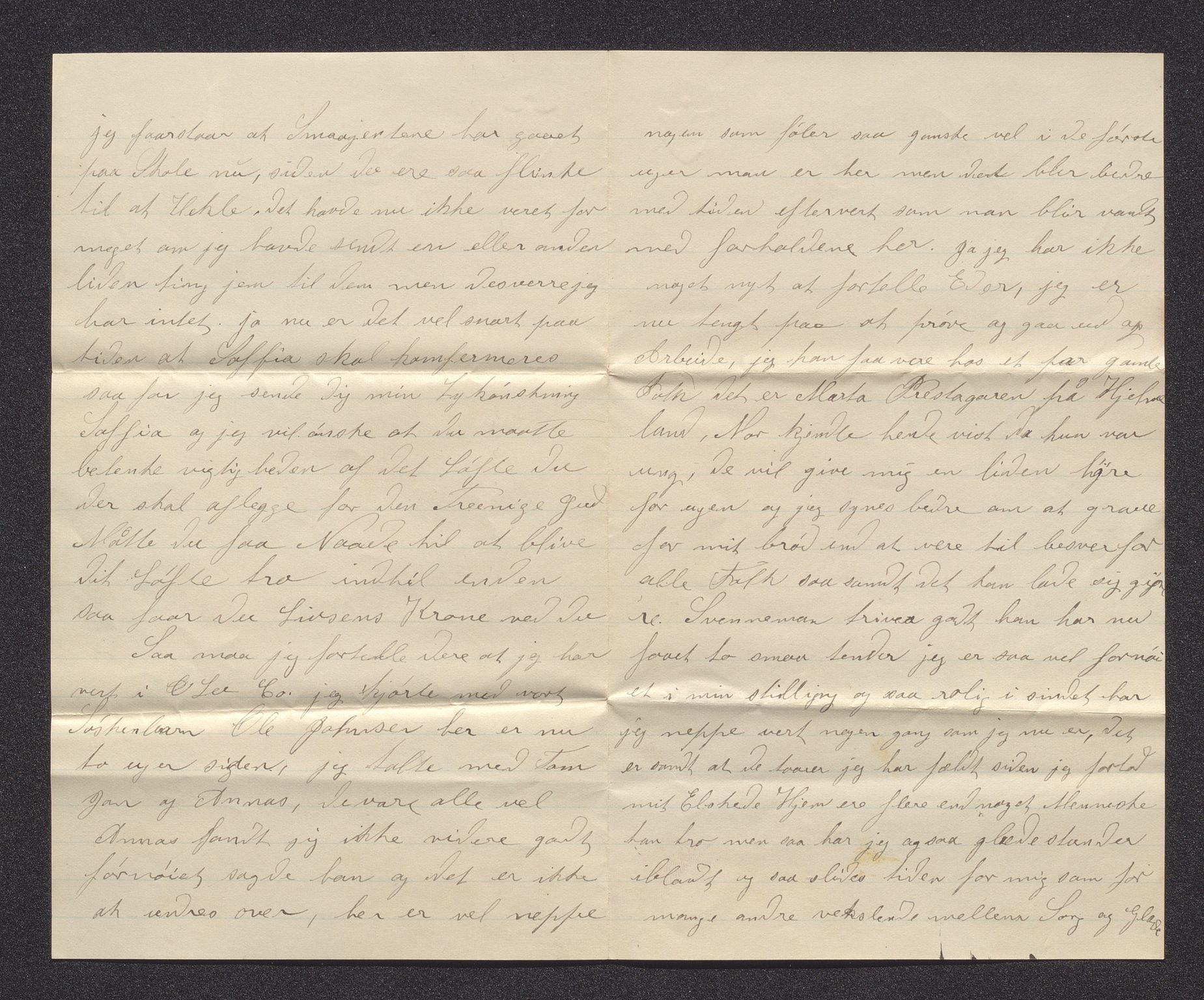 Pa 0273 - Amerikabrev fra Bjøravågen, AV/SAST-A-100411/Y/Ya/L0001: Brev, 1871-1930, p. 130