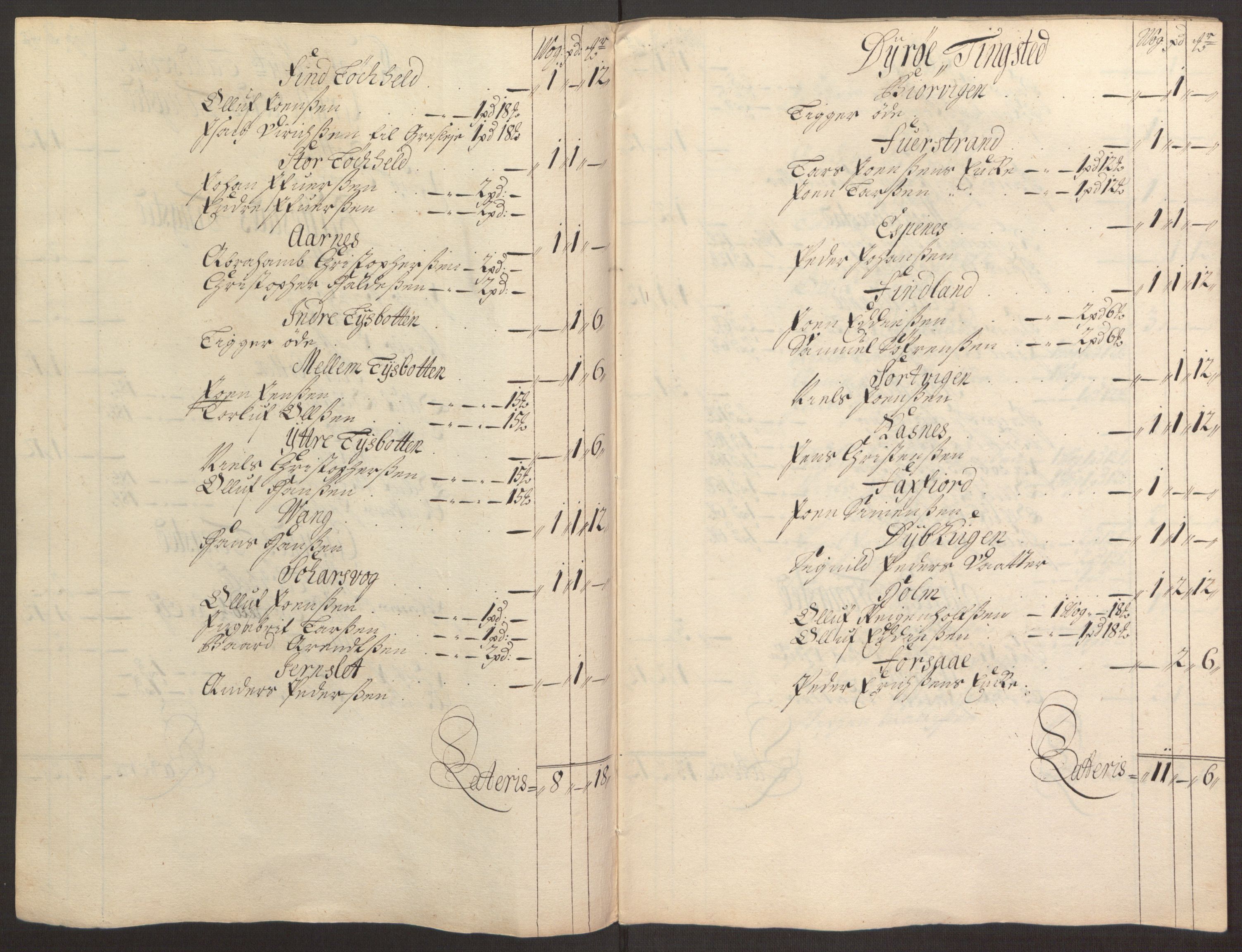 Rentekammeret inntil 1814, Reviderte regnskaper, Fogderegnskap, RA/EA-4092/R68/L4753: Fogderegnskap Senja og Troms, 1694-1696, p. 79