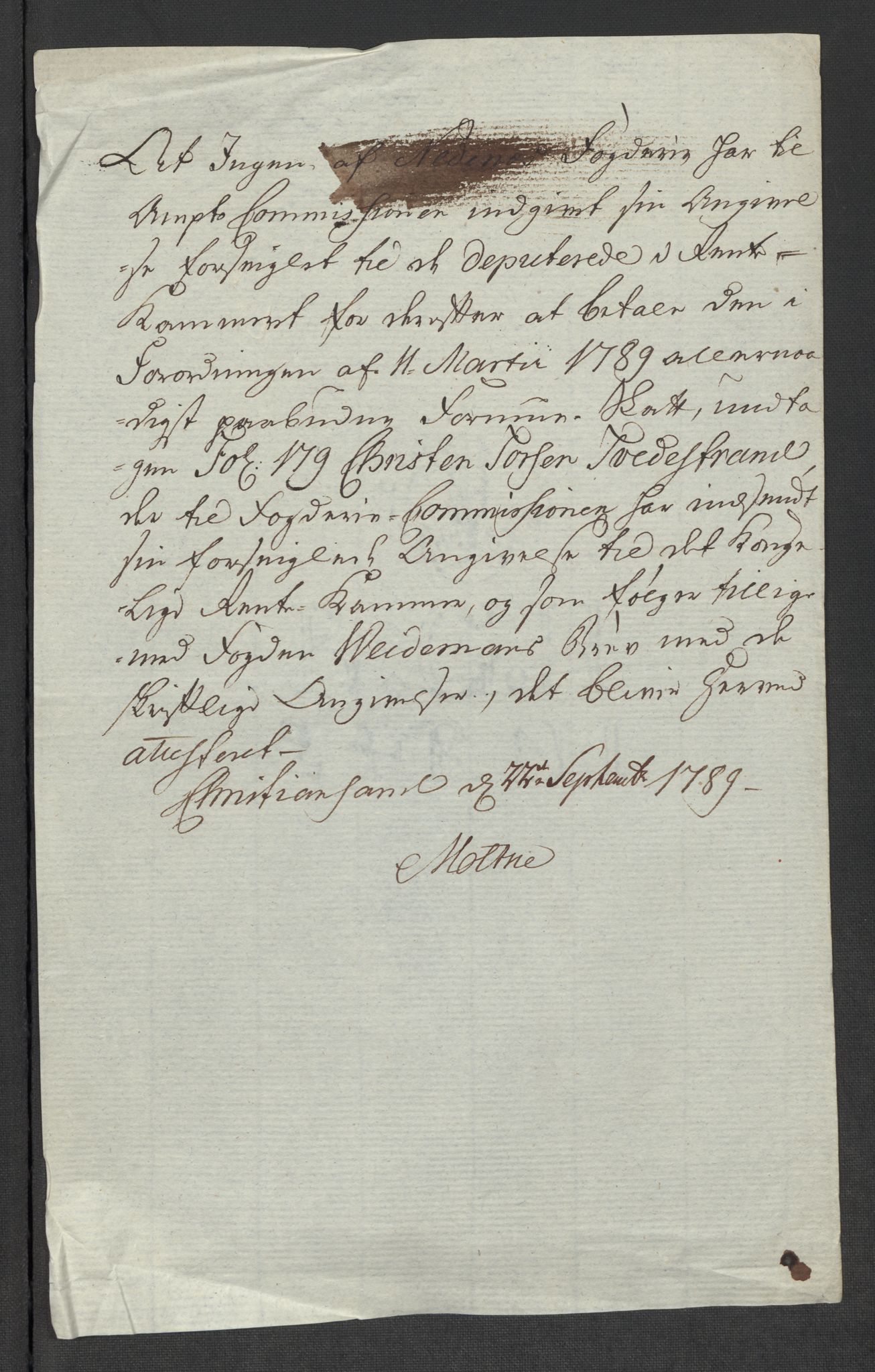 Rentekammeret inntil 1814, Reviderte regnskaper, Mindre regnskaper, AV/RA-EA-4068/Rf/Rfe/L0027: Nedenes fogderi, Nedre Romerike fogderi, 1789, p. 111