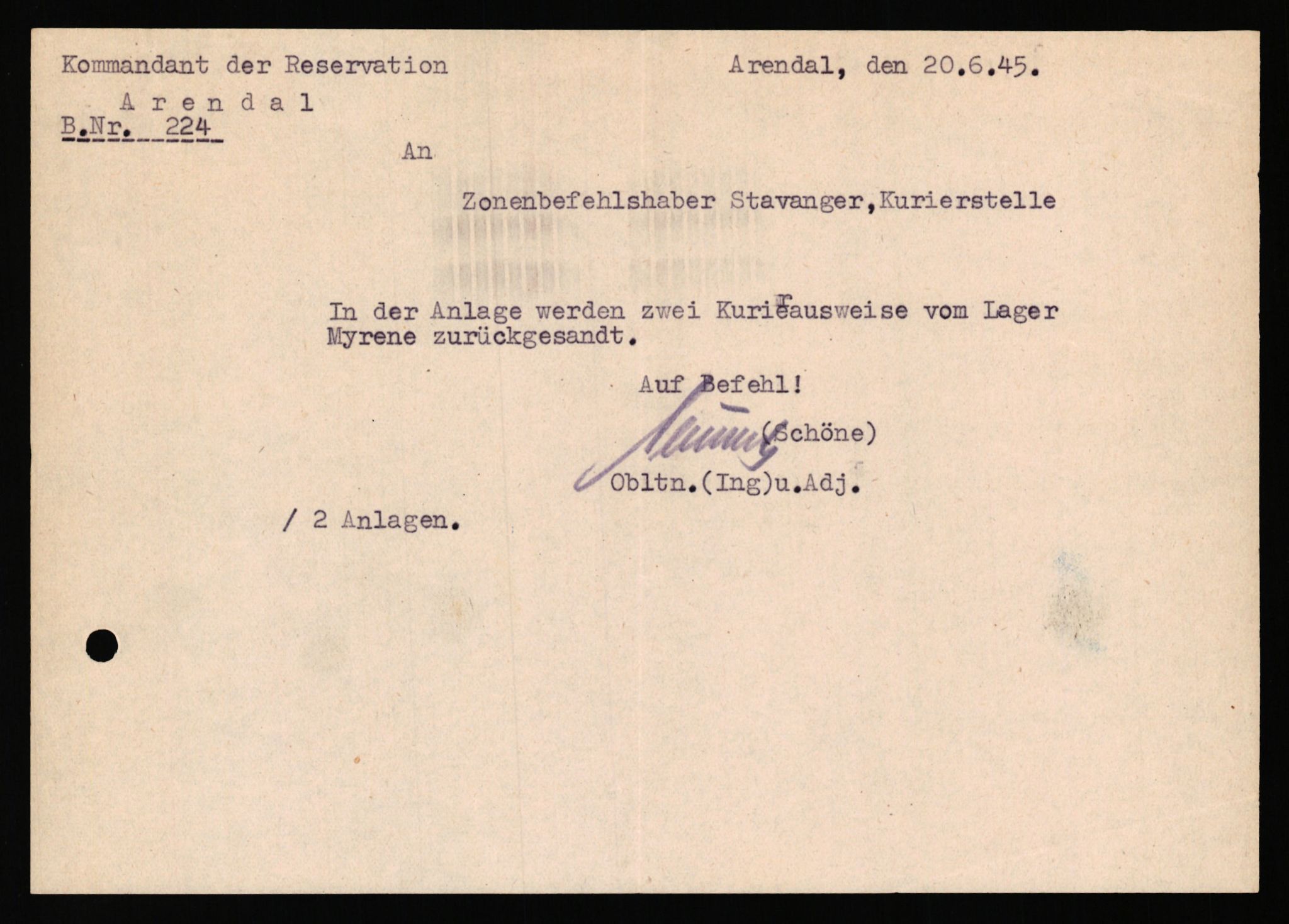 Deutscher Oberbefehlshaber Norwegen (DOBN), AV/RA-RAFA-2197/D/Dl/L0119: DB Zone Stavanger Abt. Ic, 1945, p. 440