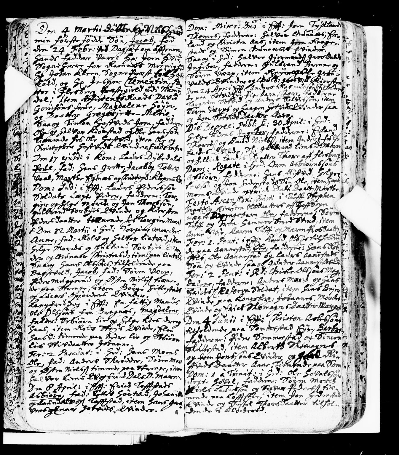 Sandsvær kirkebøker, SAKO/A-244/F/Fa/L0001: Parish register (official) no. I 1, 1665-1725, p. 51