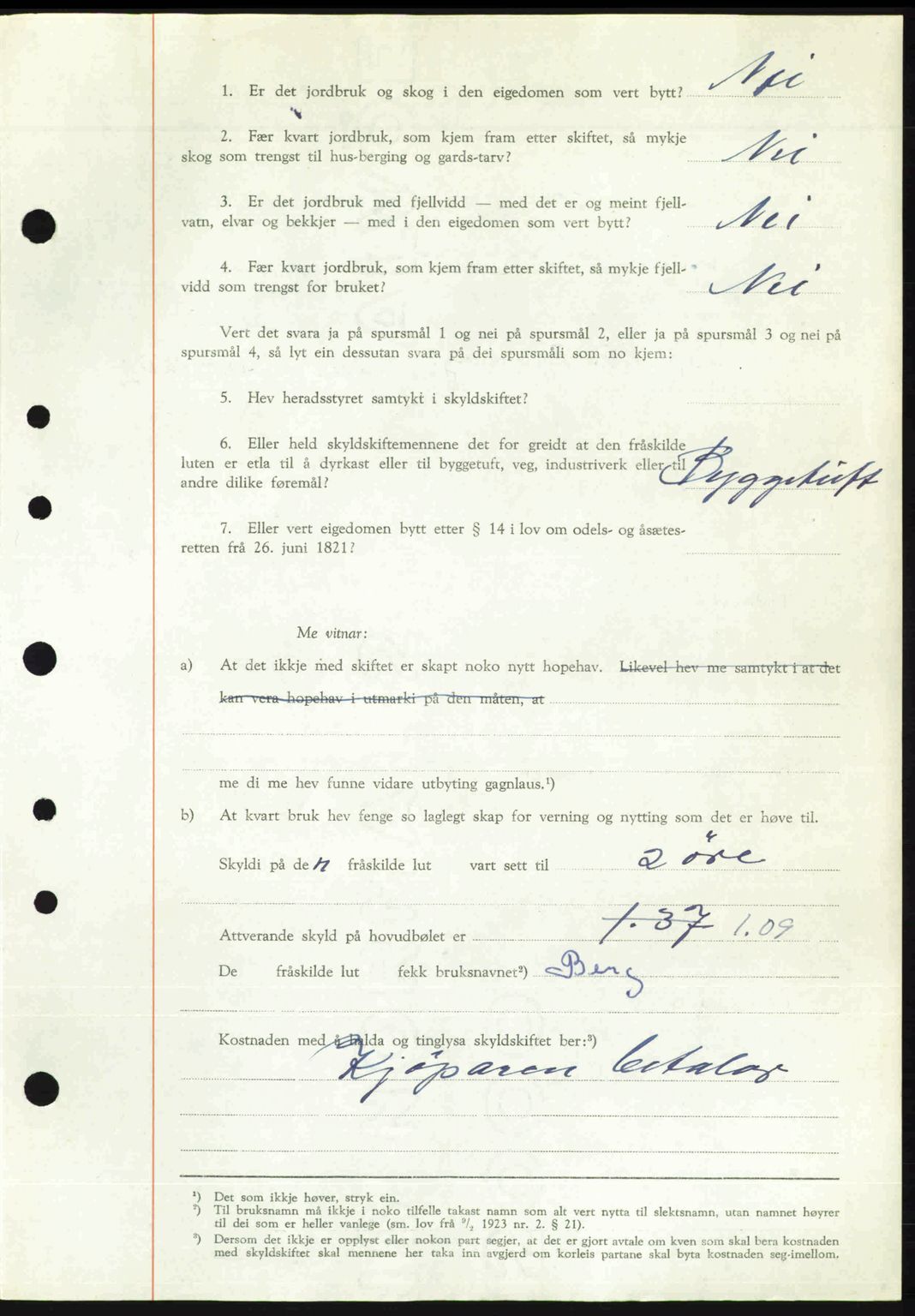 Nordre Sunnmøre sorenskriveri, AV/SAT-A-0006/1/2/2C/2Ca: Mortgage book no. A36, 1950-1950, Diary no: : 2336/1950