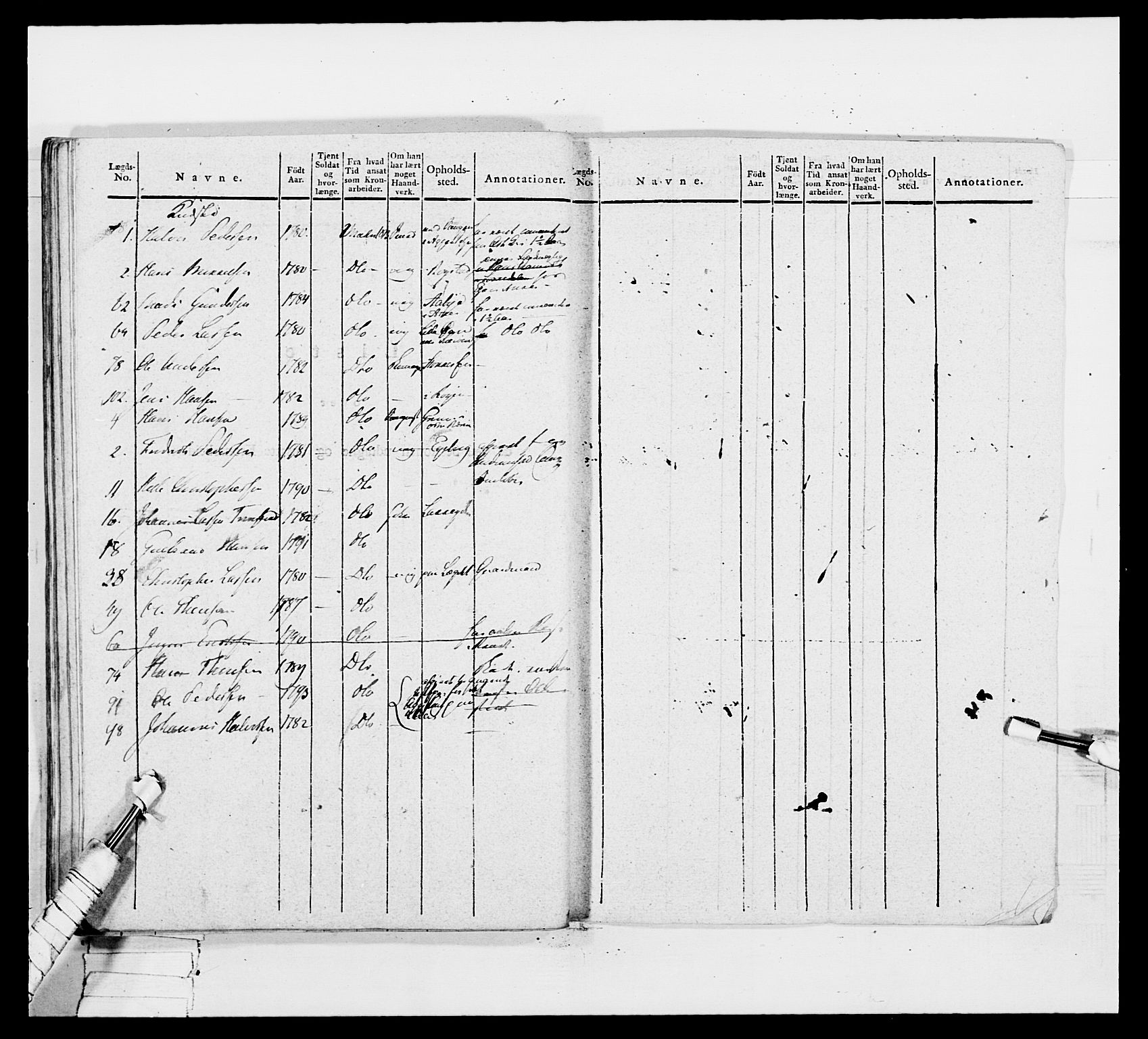 Generalitets- og kommissariatskollegiet, Det kongelige norske kommissariatskollegium, AV/RA-EA-5420/E/Eh/L0035: Nordafjelske gevorbne infanteriregiment, 1812-1813, p. 195