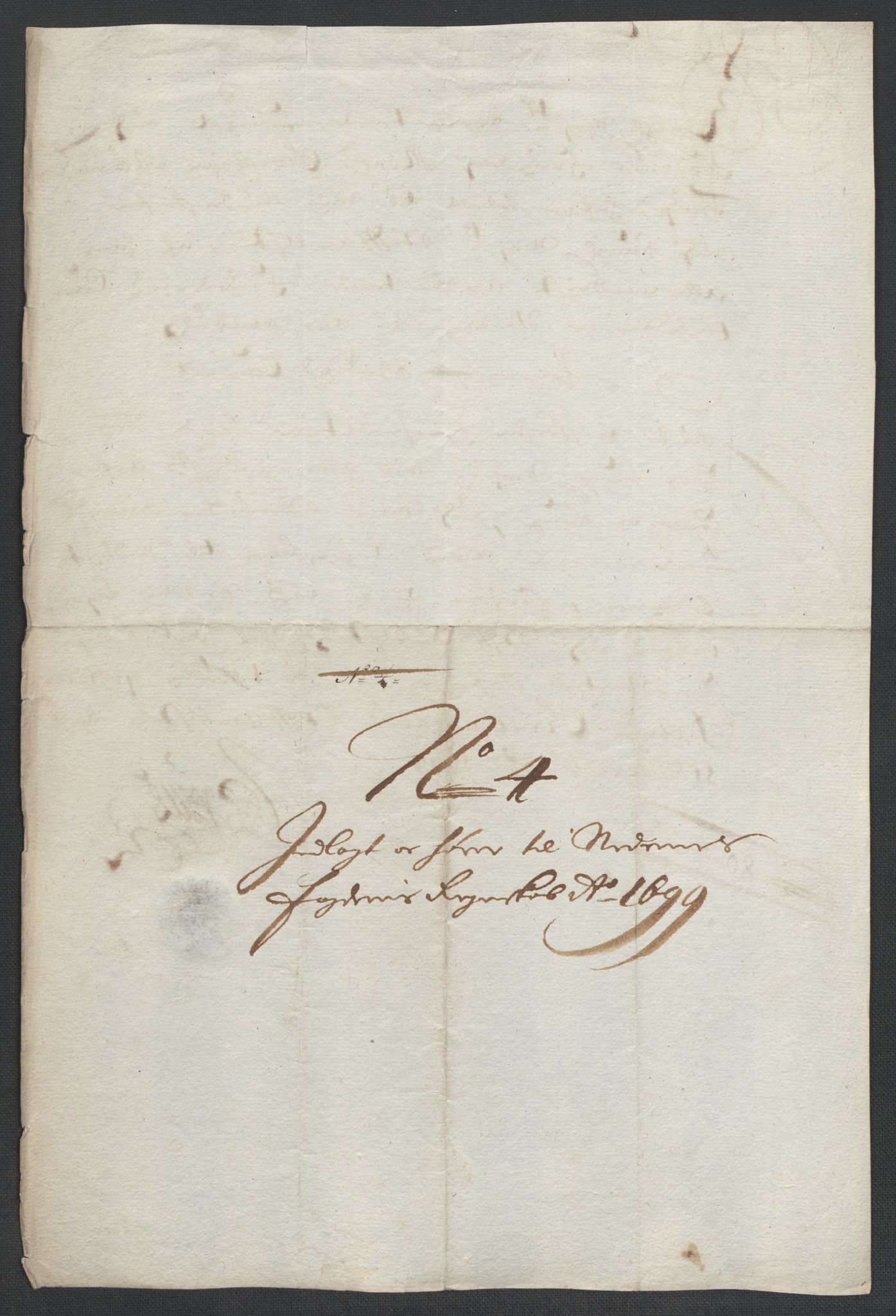 Rentekammeret inntil 1814, Reviderte regnskaper, Fogderegnskap, AV/RA-EA-4092/R39/L2314: Fogderegnskap Nedenes, 1698-1699, p. 292